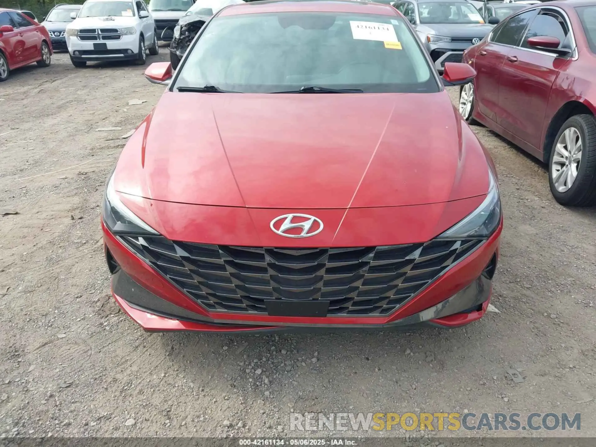 12 Photograph of a damaged car KMHLP4AG1MU065185 HYUNDAI ELANTRA 2021
