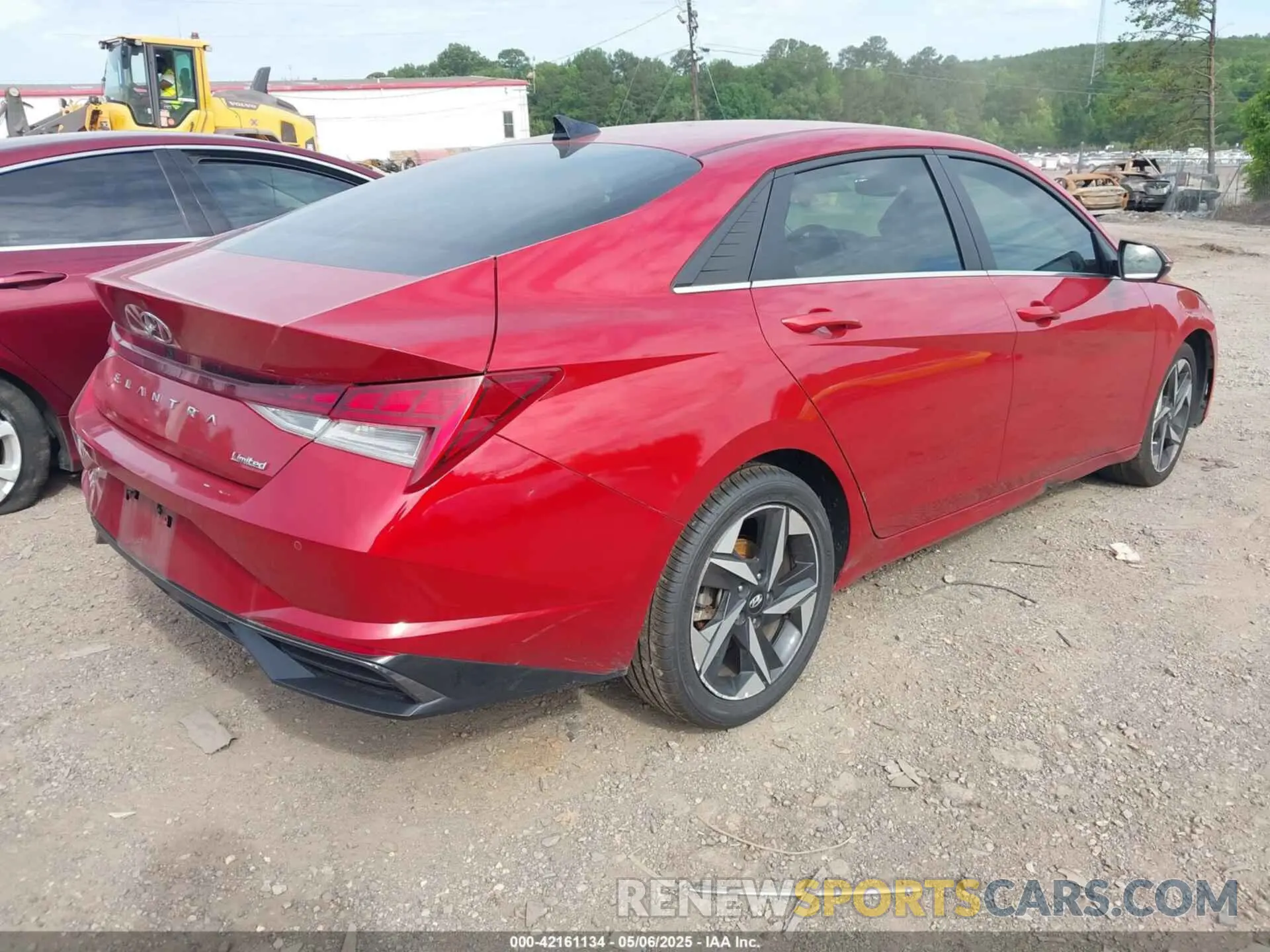 4 Photograph of a damaged car KMHLP4AG1MU065185 HYUNDAI ELANTRA 2021