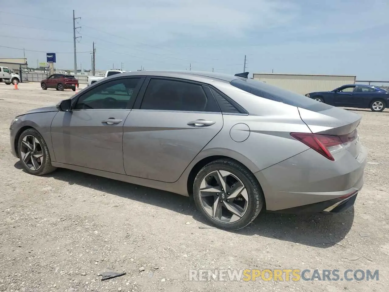 2 Photograph of a damaged car KMHLP4AG2MU125801 HYUNDAI ELANTRA 2021
