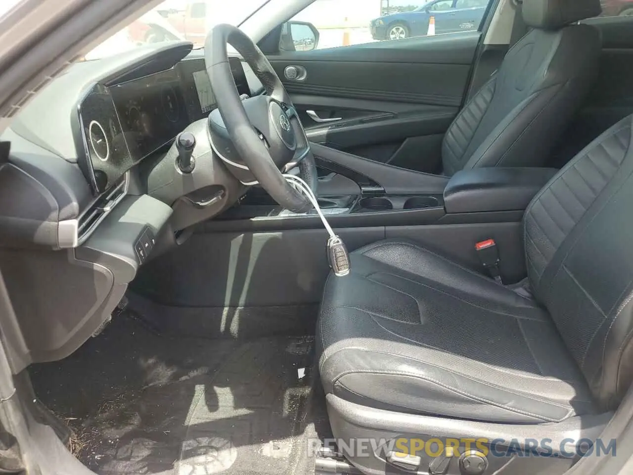7 Photograph of a damaged car KMHLP4AG2MU125801 HYUNDAI ELANTRA 2021
