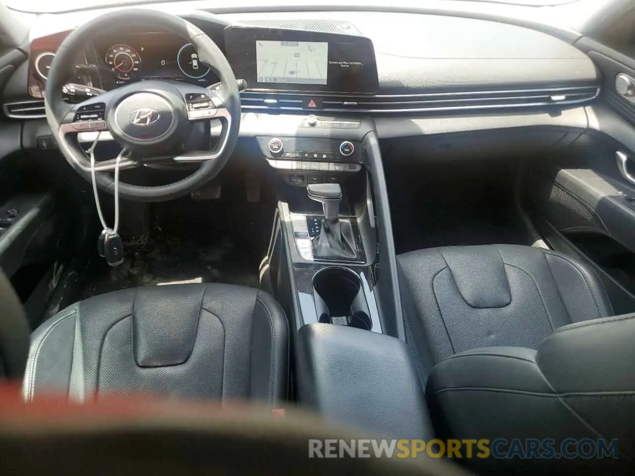 8 Photograph of a damaged car KMHLP4AG2MU125801 HYUNDAI ELANTRA 2021
