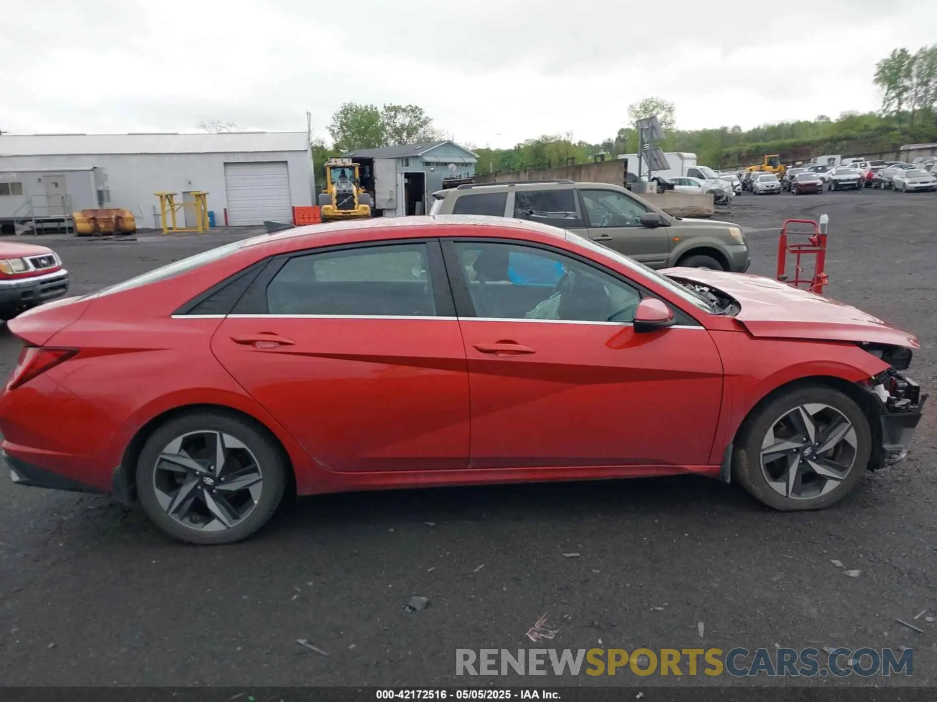 13 Photograph of a damaged car KMHLP4AG2MU131274 HYUNDAI ELANTRA 2021