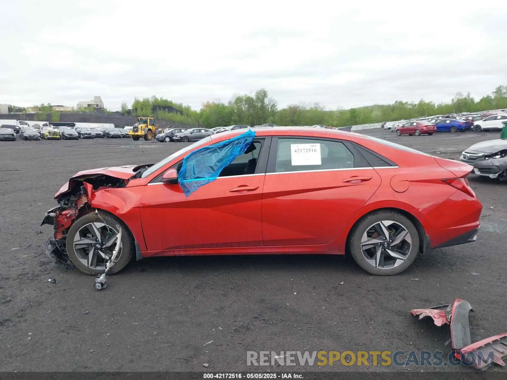 14 Photograph of a damaged car KMHLP4AG2MU131274 HYUNDAI ELANTRA 2021