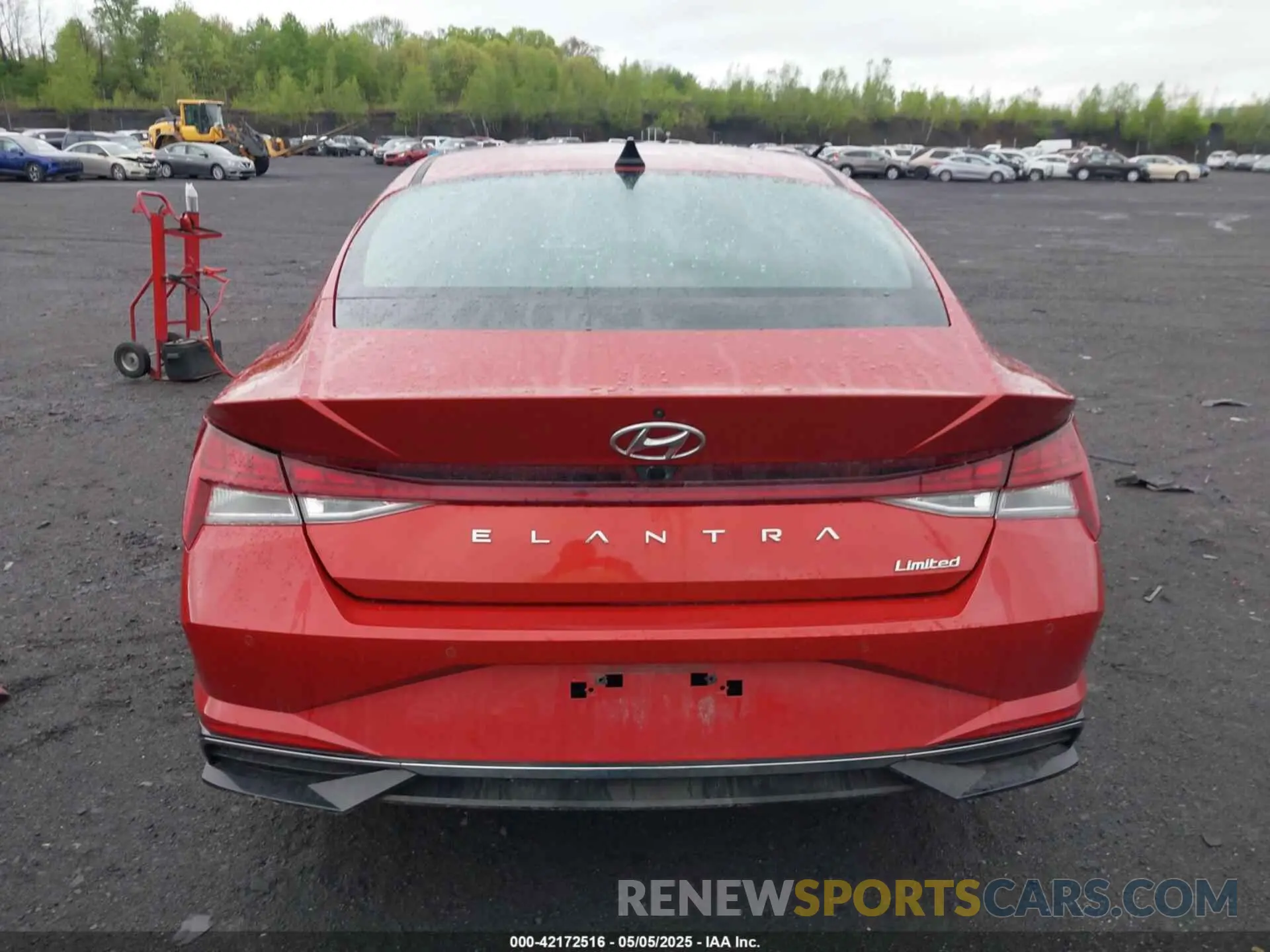 16 Photograph of a damaged car KMHLP4AG2MU131274 HYUNDAI ELANTRA 2021