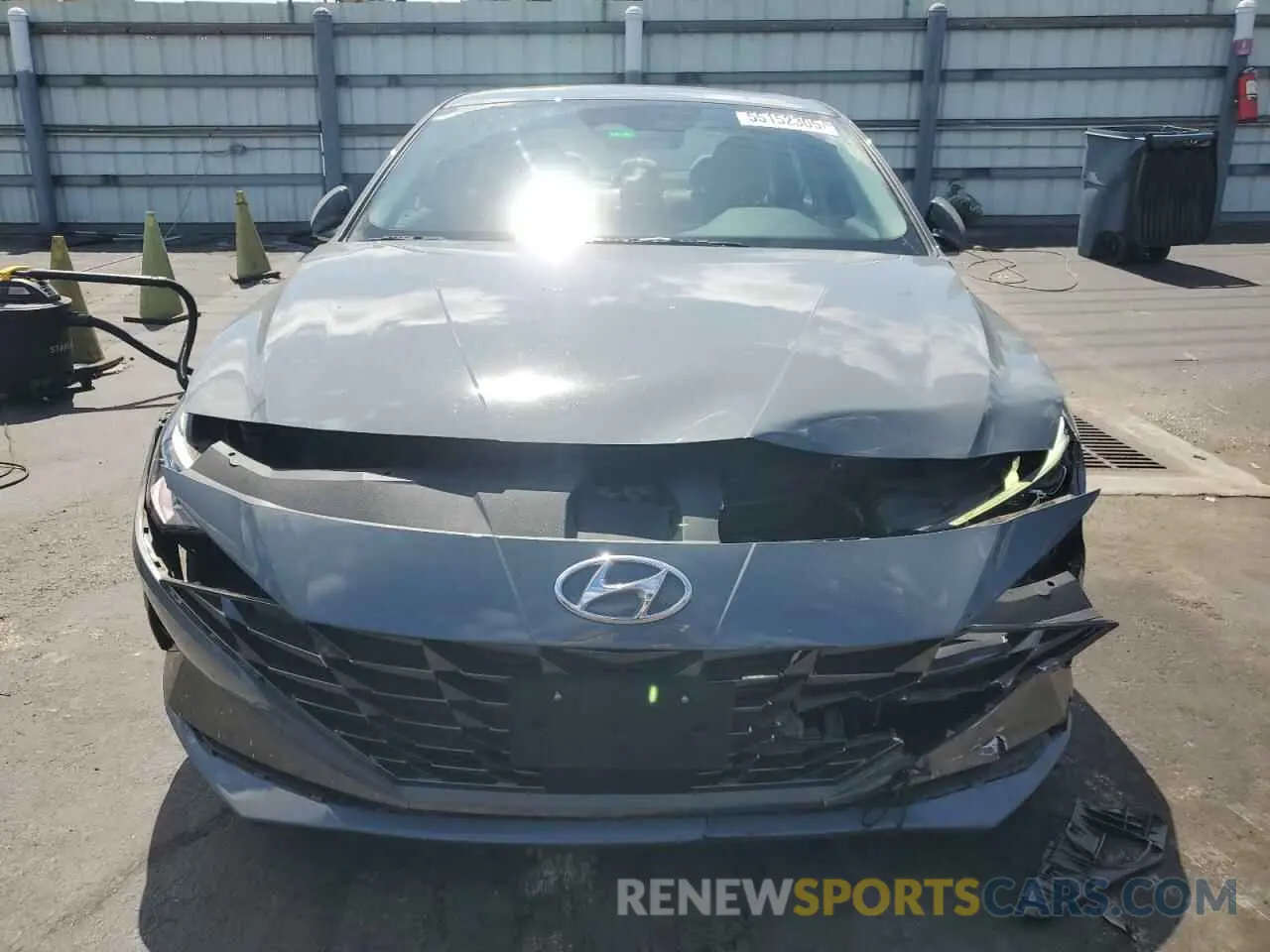 5 Photograph of a damaged car KMHLP4AG2MU156935 HYUNDAI ELANTRA 2021