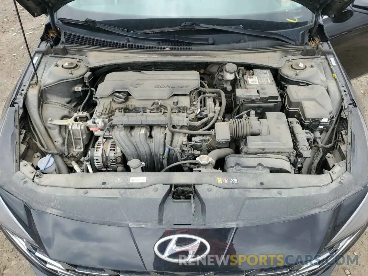 11 Photograph of a damaged car KMHLP4AG3MU143076 HYUNDAI ELANTRA 2021