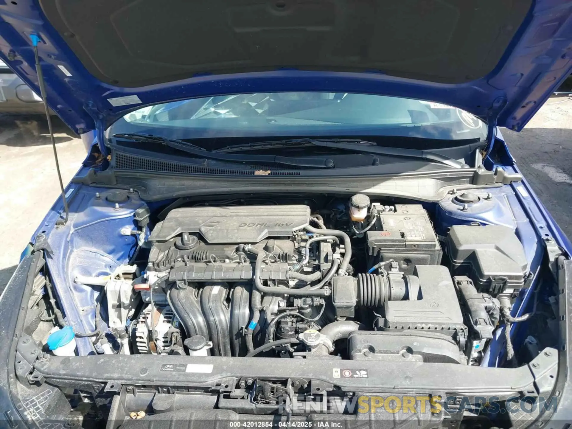 10 Photograph of a damaged car KMHLP4AG4MU066346 HYUNDAI ELANTRA 2021
