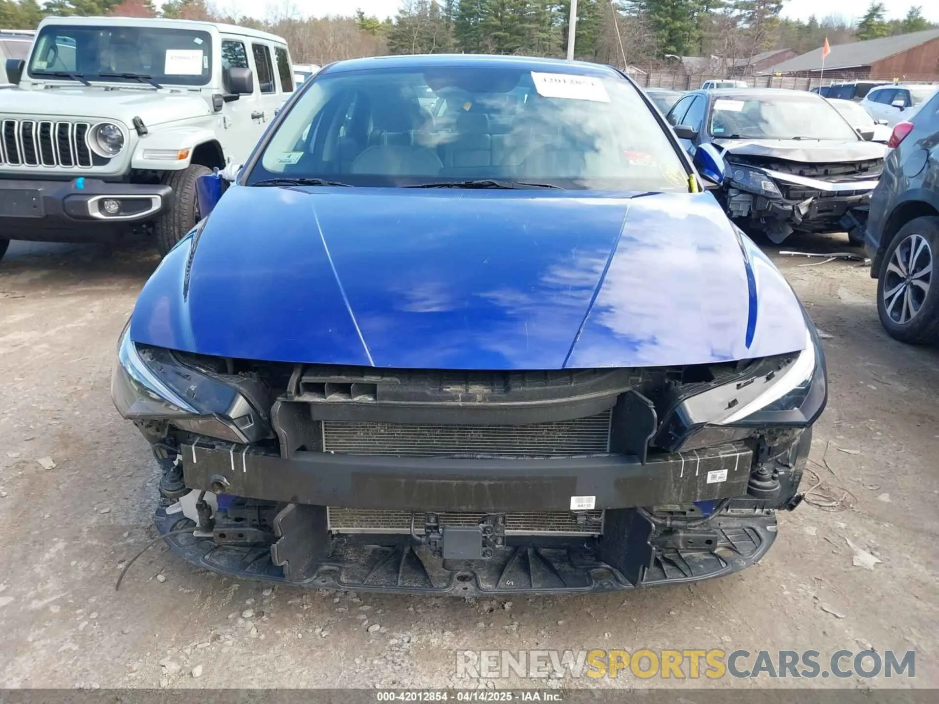 13 Photograph of a damaged car KMHLP4AG4MU066346 HYUNDAI ELANTRA 2021