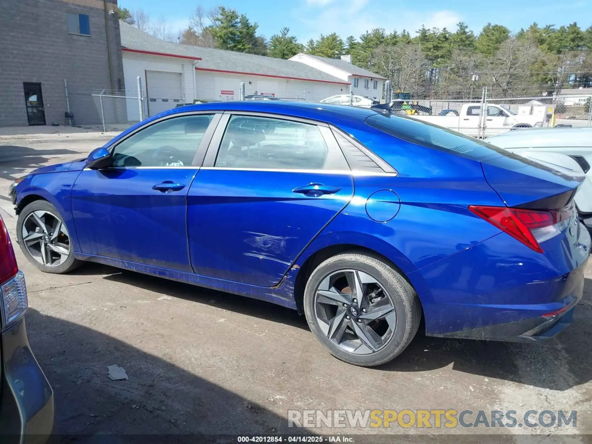 15 Photograph of a damaged car KMHLP4AG4MU066346 HYUNDAI ELANTRA 2021