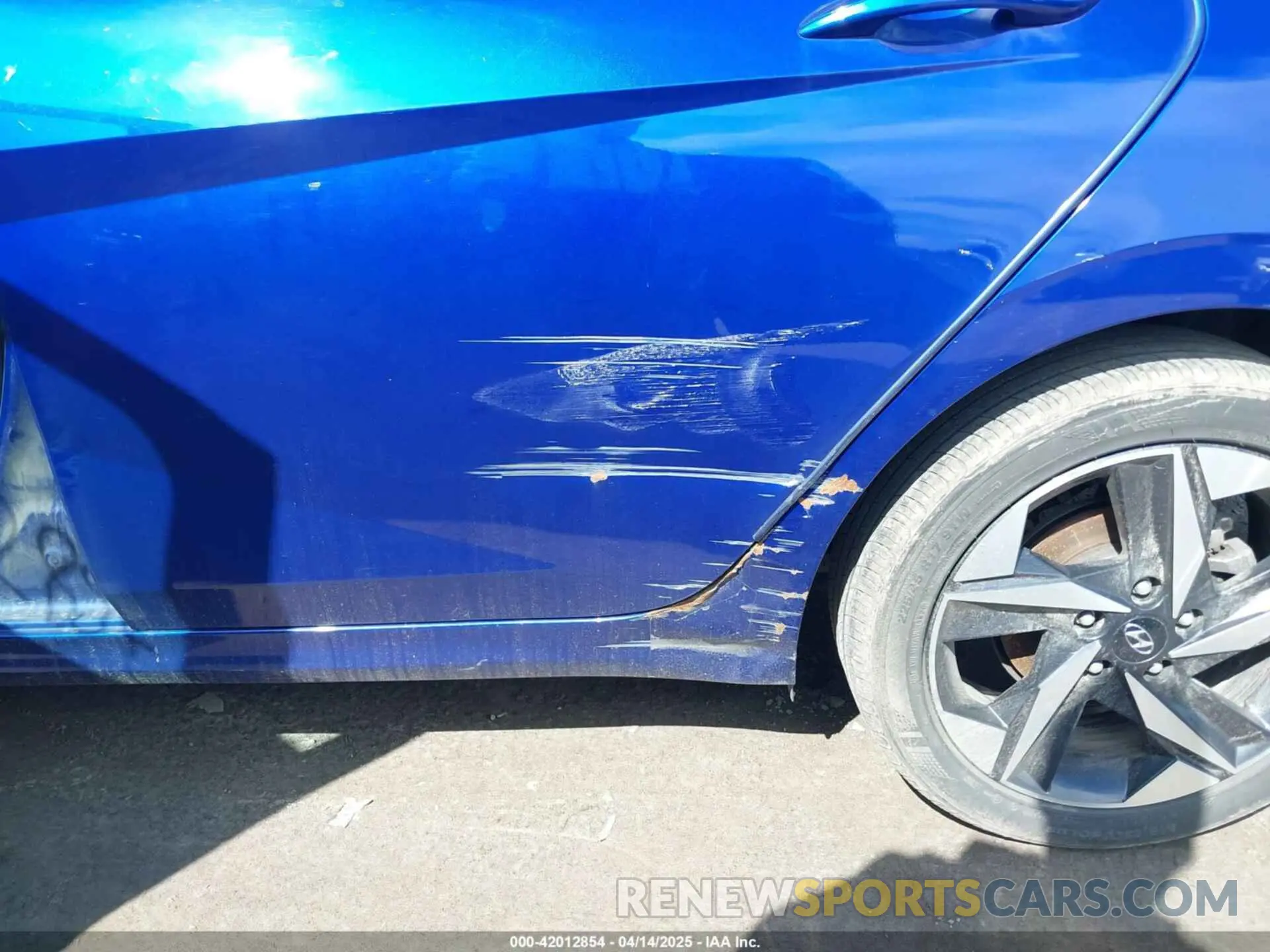 19 Photograph of a damaged car KMHLP4AG4MU066346 HYUNDAI ELANTRA 2021