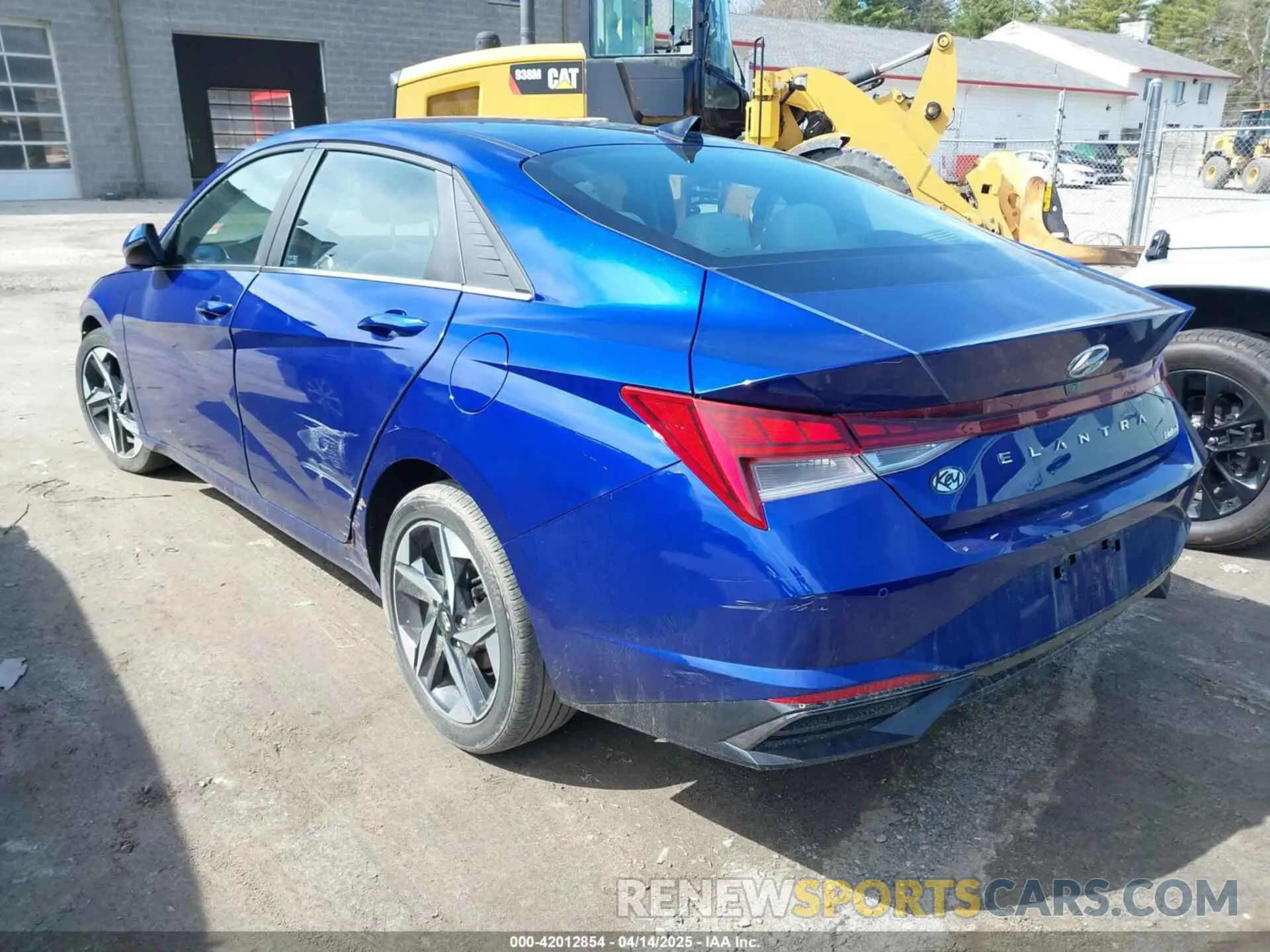 3 Photograph of a damaged car KMHLP4AG4MU066346 HYUNDAI ELANTRA 2021