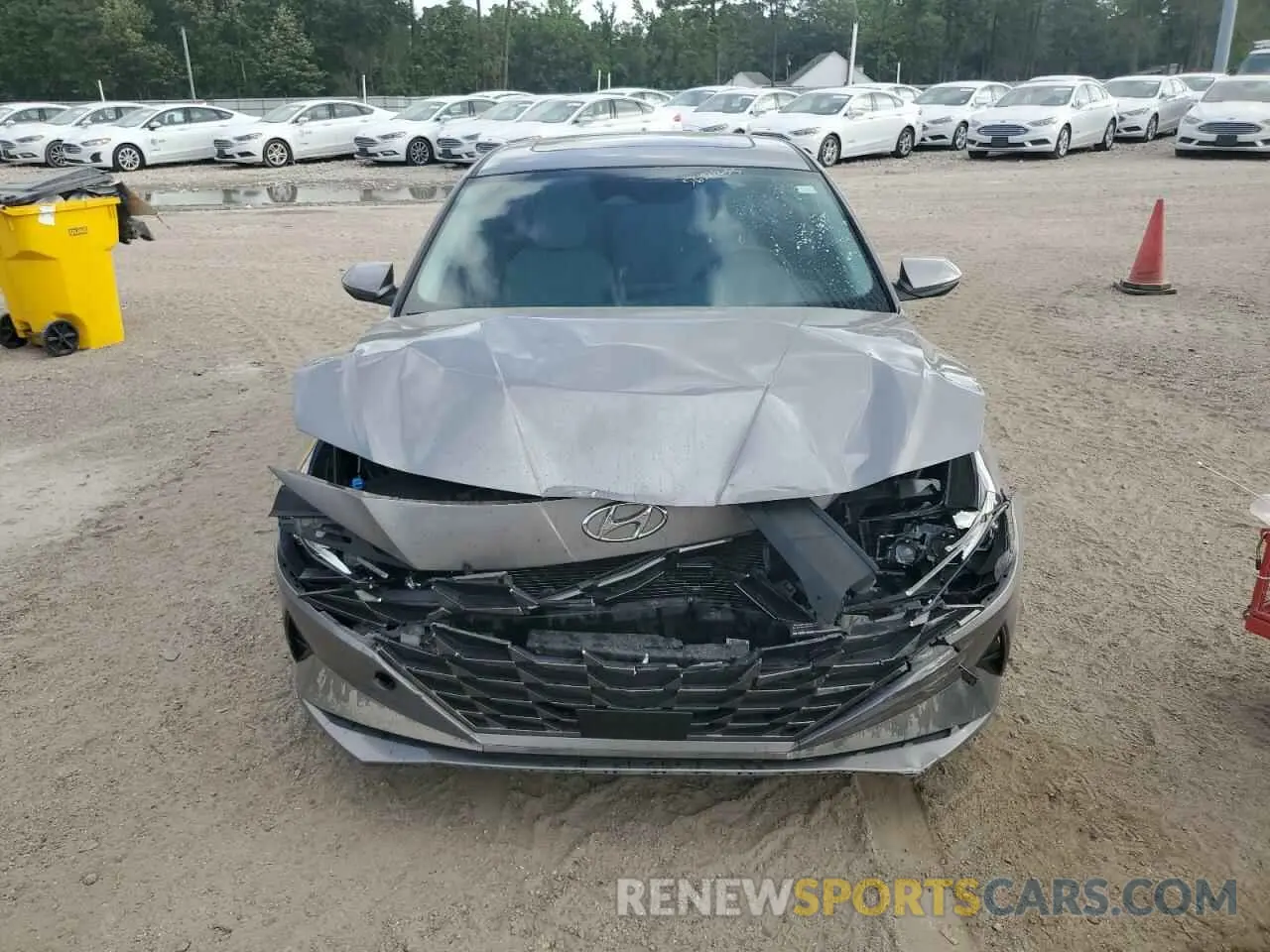 5 Photograph of a damaged car KMHLP4AG4MU127212 HYUNDAI ELANTRA 2021