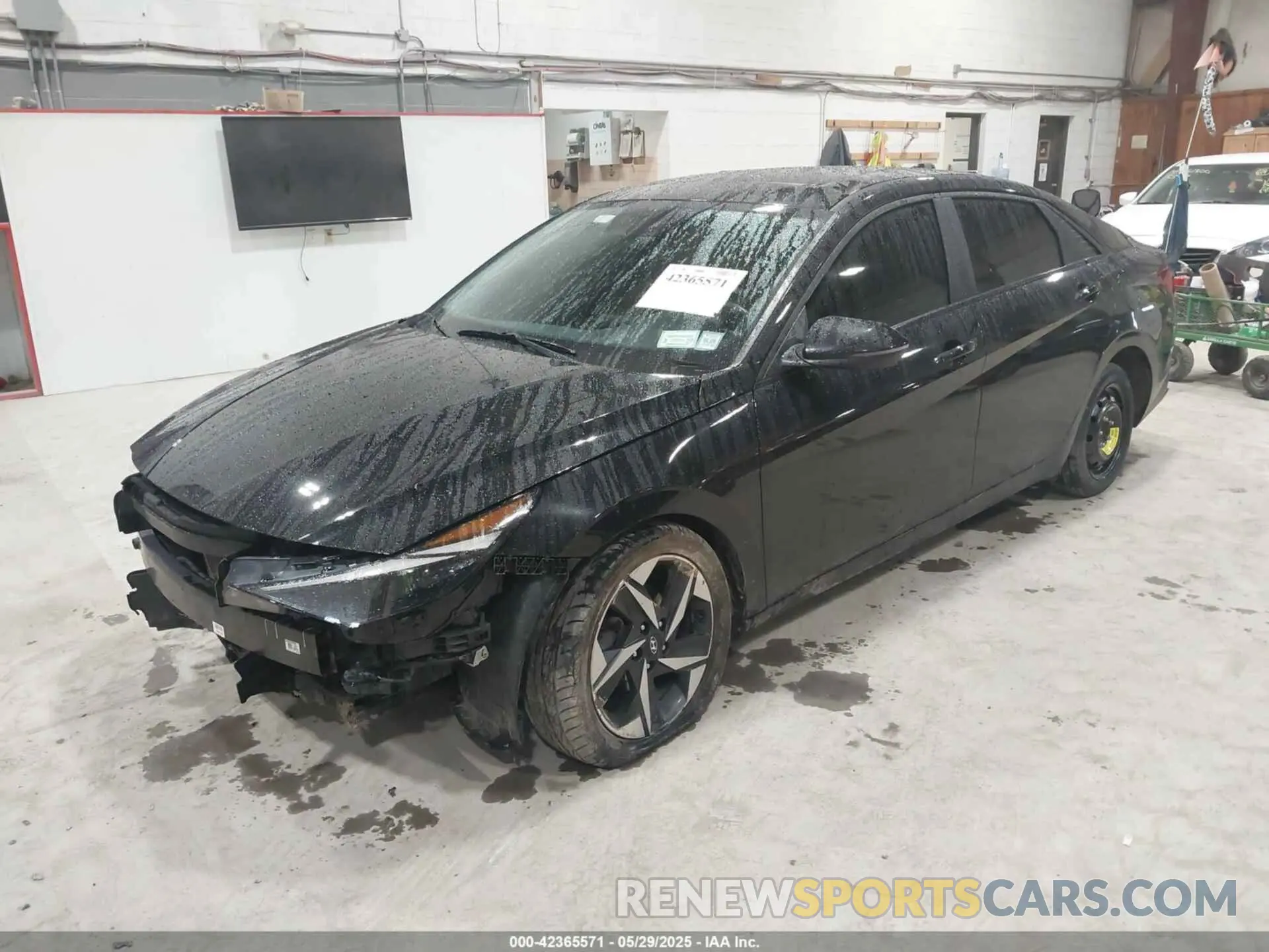 2 Photograph of a damaged car KMHLP4AG6MU065070 HYUNDAI ELANTRA 2021