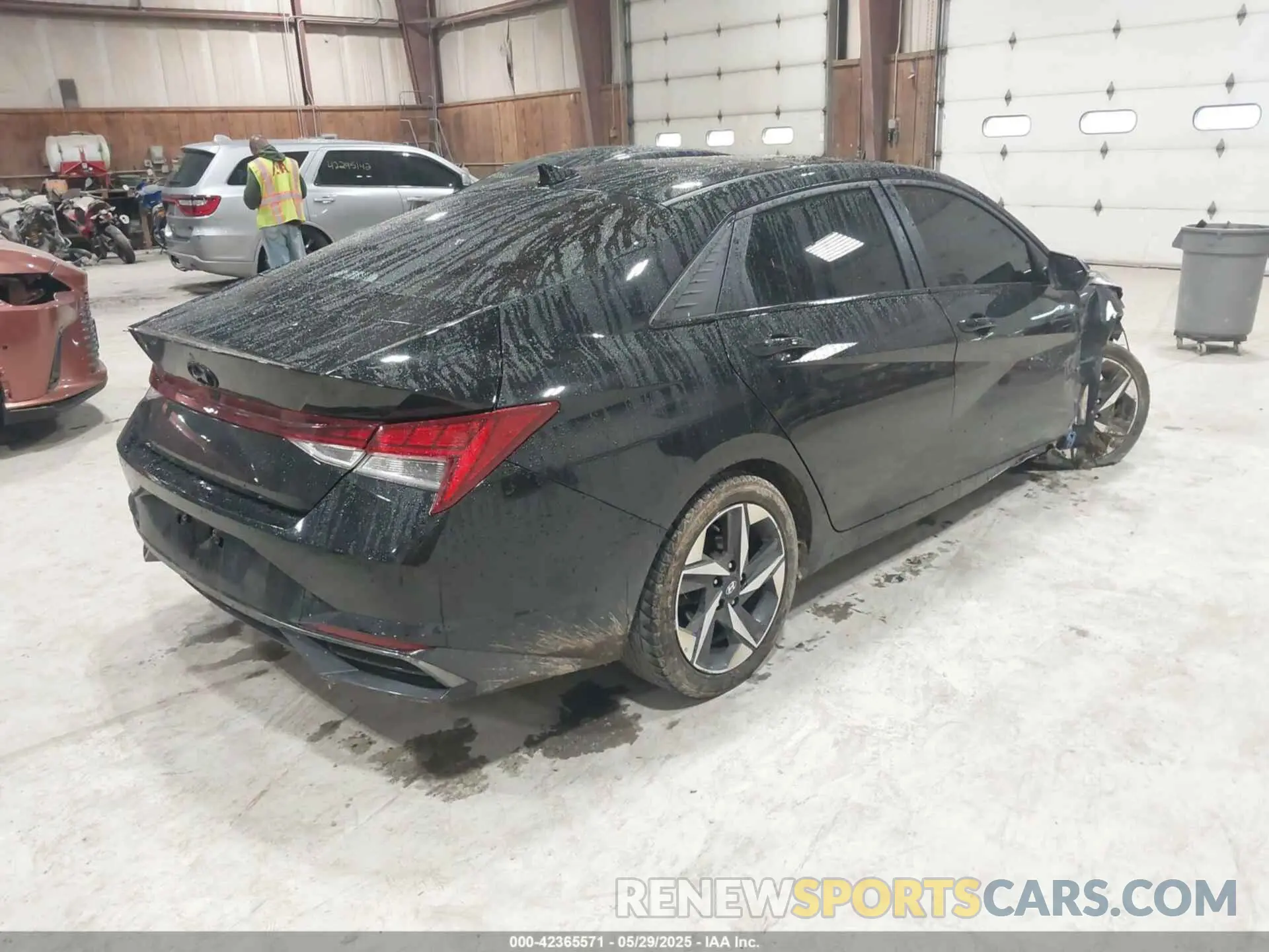 4 Photograph of a damaged car KMHLP4AG6MU065070 HYUNDAI ELANTRA 2021