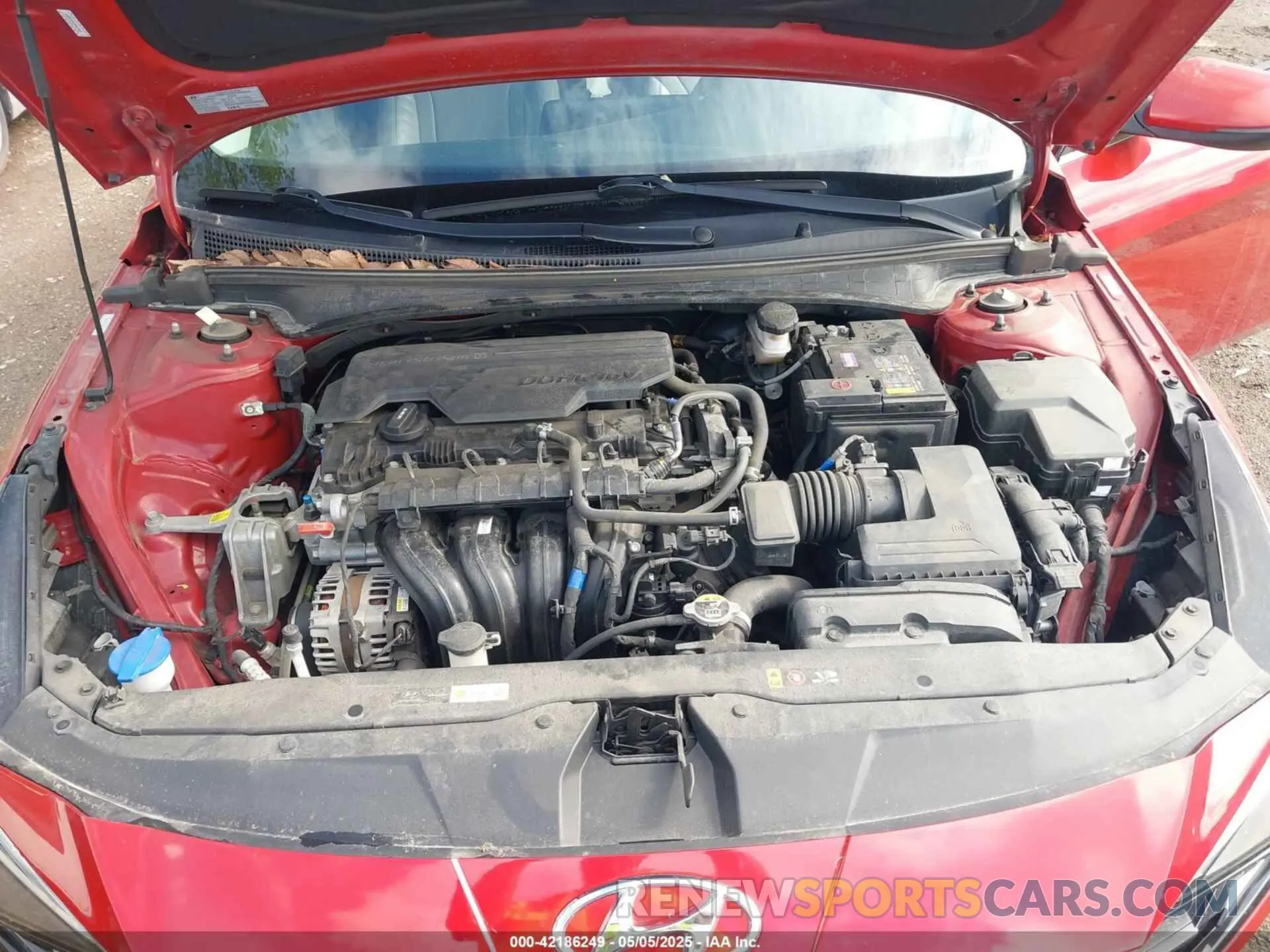 10 Photograph of a damaged car KMHLP4AG7MU125079 HYUNDAI ELANTRA 2021
