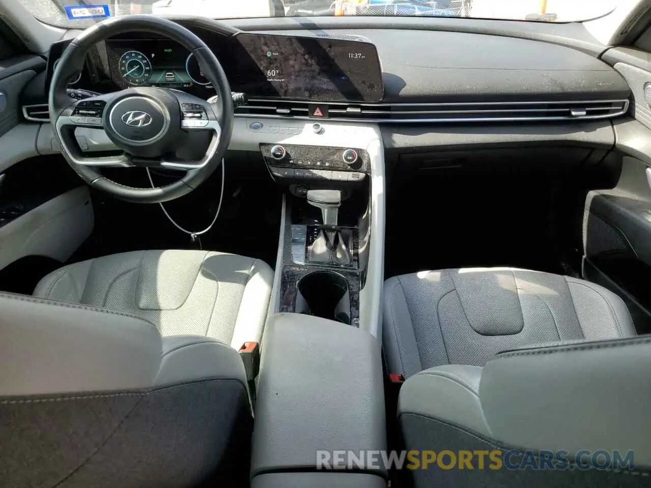 8 Photograph of a damaged car KMHLP4AG7MU132839 HYUNDAI ELANTRA 2021
