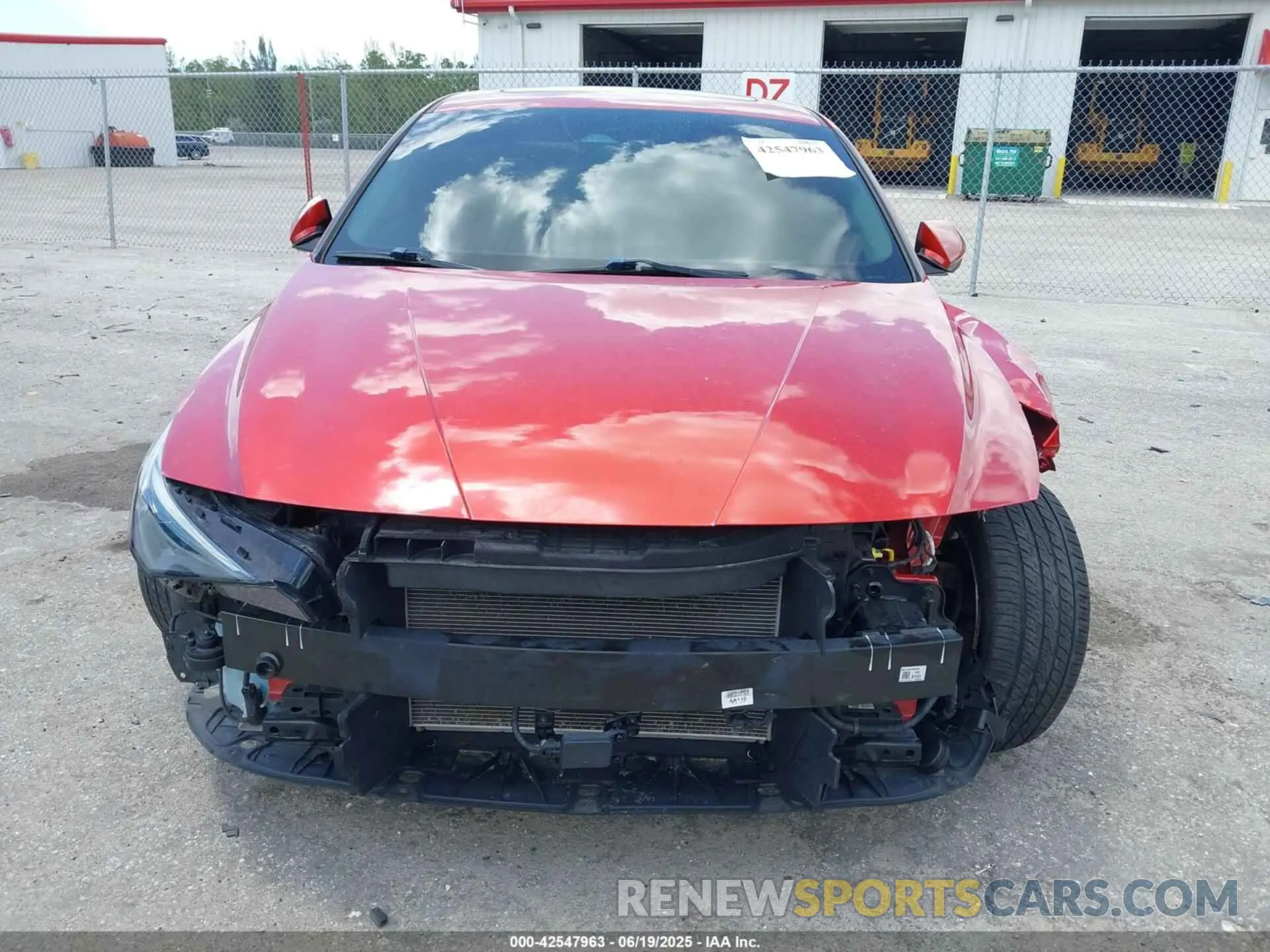13 Photograph of a damaged car KMHLP4AG7MU138480 HYUNDAI ELANTRA 2021