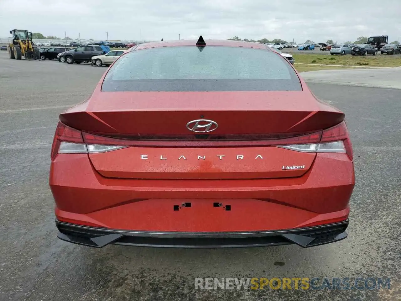 6 Photograph of a damaged car KMHLP4AG7MU156400 HYUNDAI ELANTRA 2021