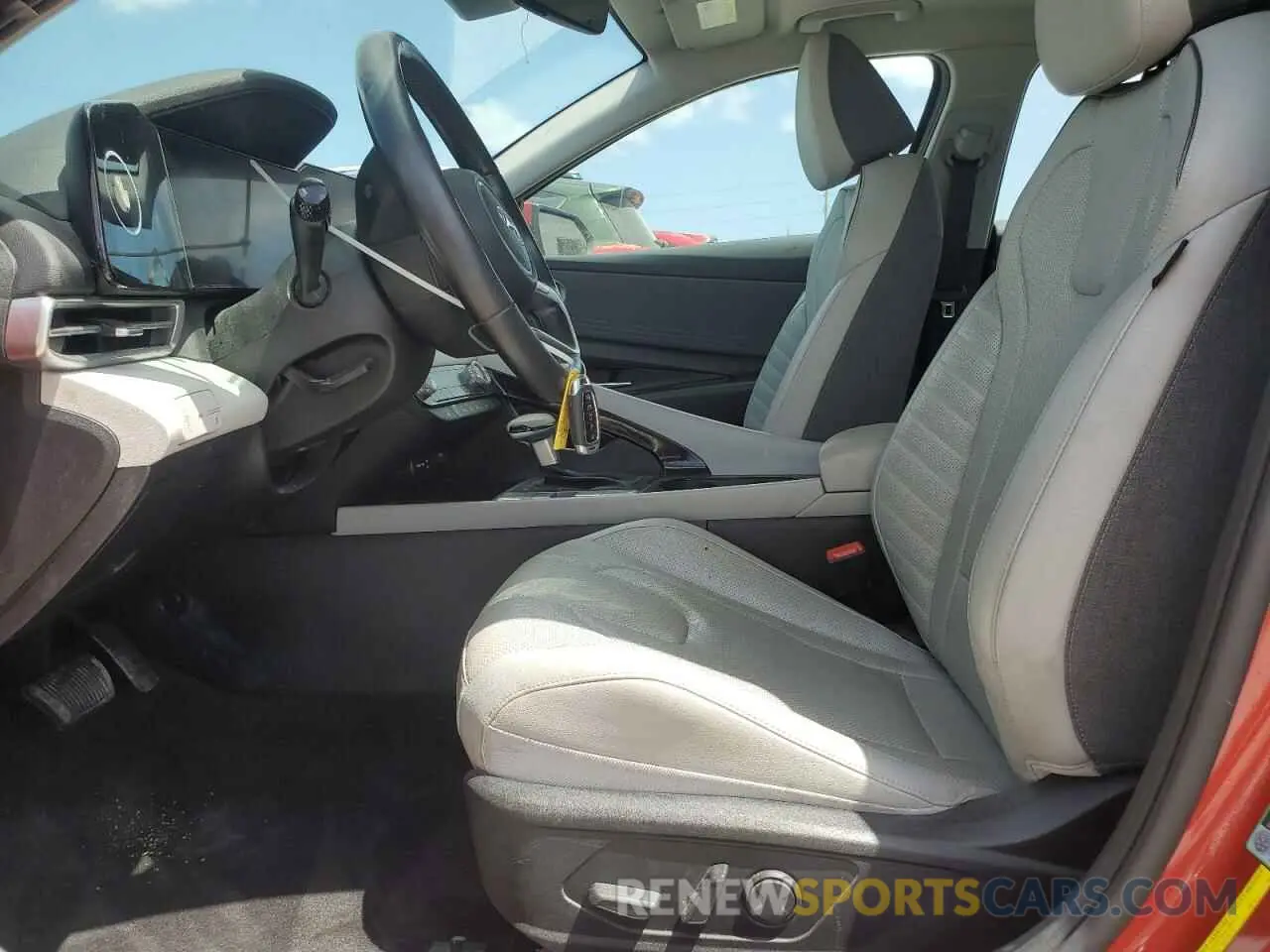7 Photograph of a damaged car KMHLP4AG7MU157126 HYUNDAI ELANTRA 2021