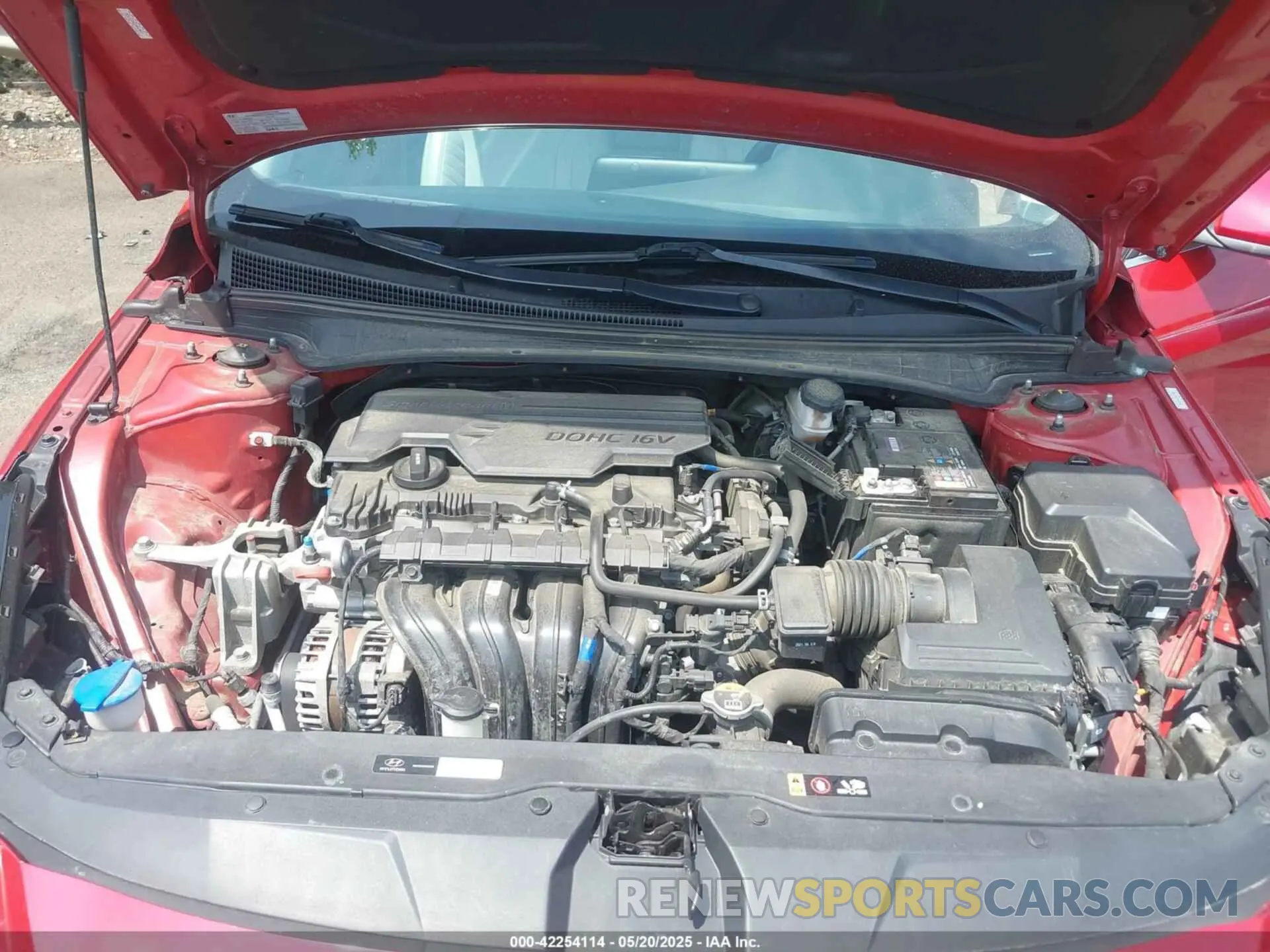 10 Photograph of a damaged car KMHLP4AG7MU157692 HYUNDAI ELANTRA 2021