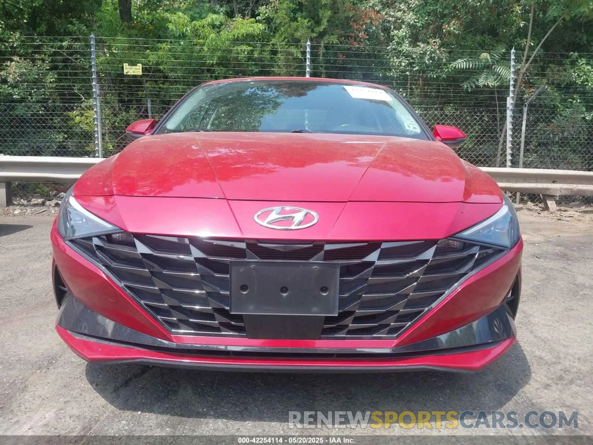 12 Photograph of a damaged car KMHLP4AG7MU157692 HYUNDAI ELANTRA 2021