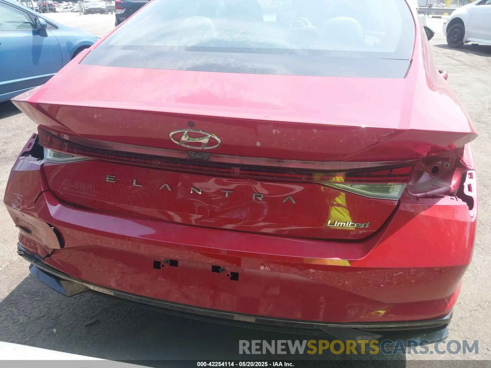 16 Photograph of a damaged car KMHLP4AG7MU157692 HYUNDAI ELANTRA 2021