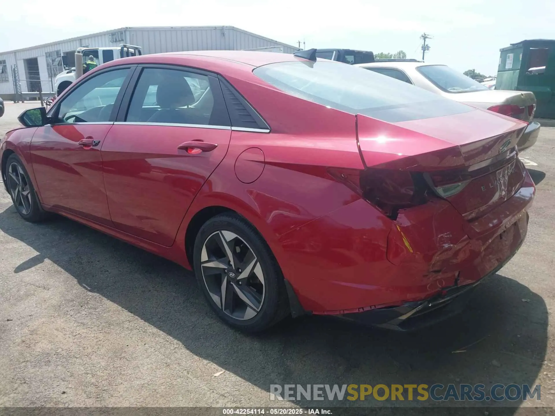 3 Photograph of a damaged car KMHLP4AG7MU157692 HYUNDAI ELANTRA 2021