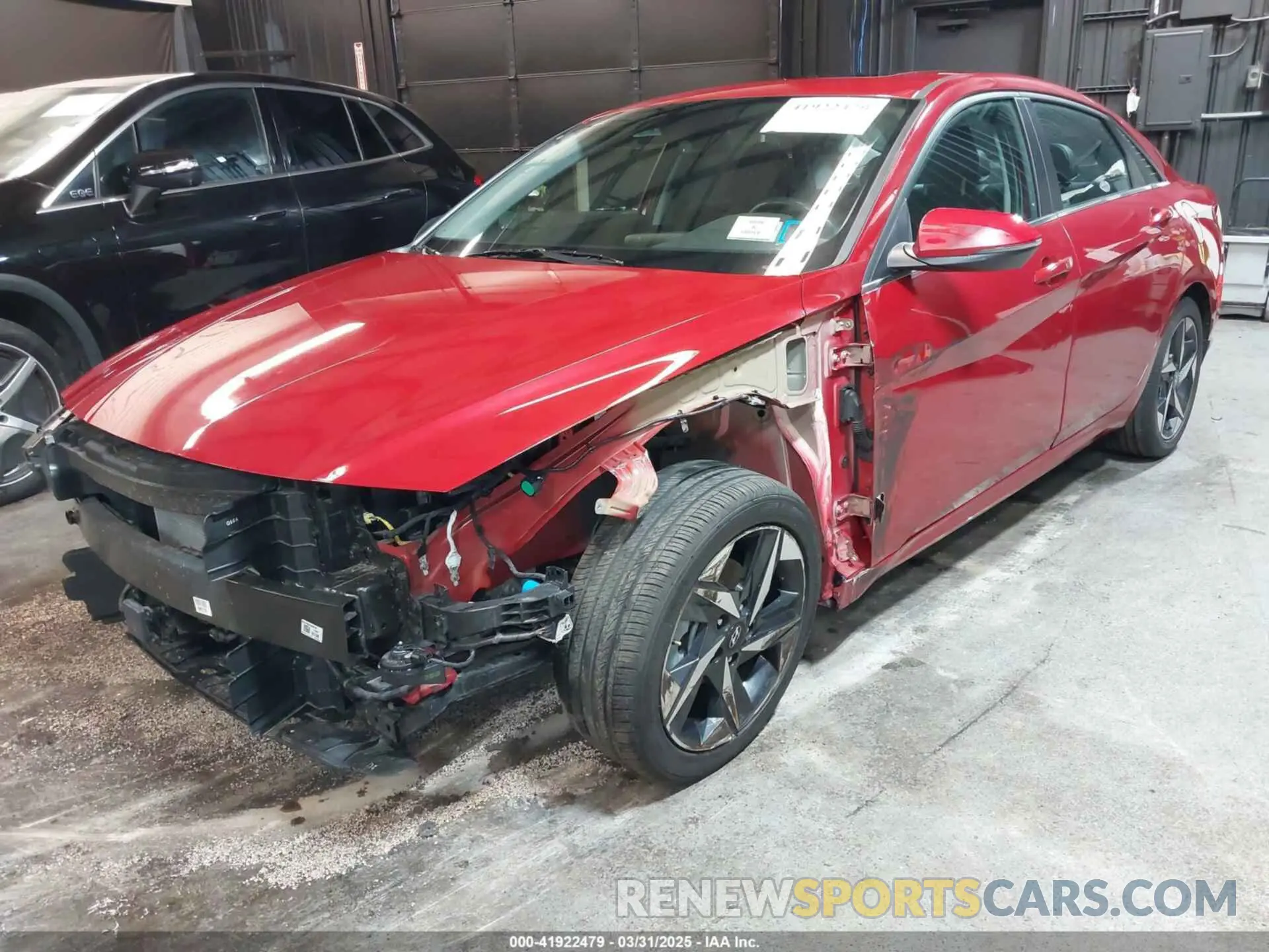 2 Photograph of a damaged car KMHLP4AG9MU157161 HYUNDAI ELANTRA 2021