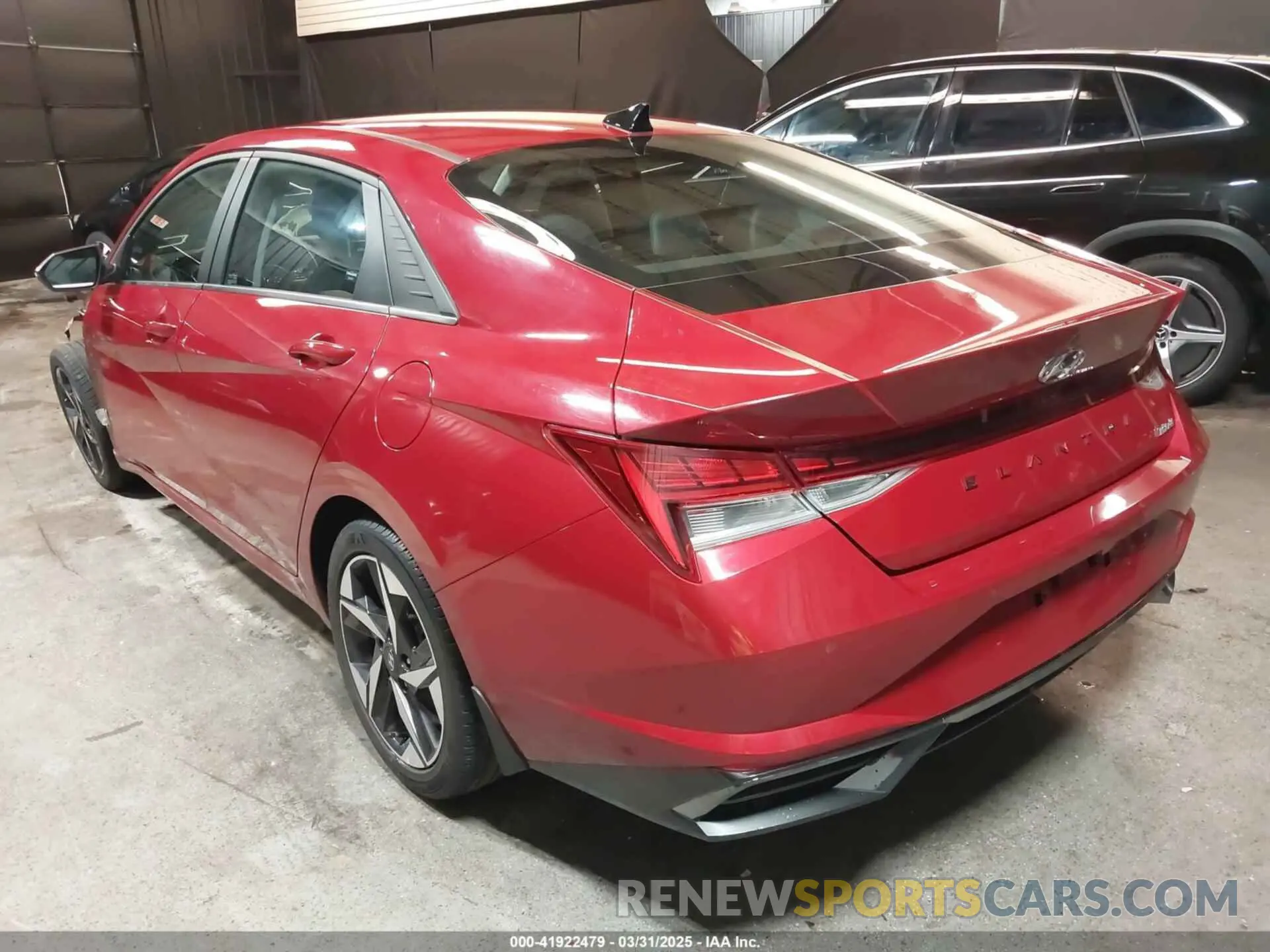 3 Photograph of a damaged car KMHLP4AG9MU157161 HYUNDAI ELANTRA 2021