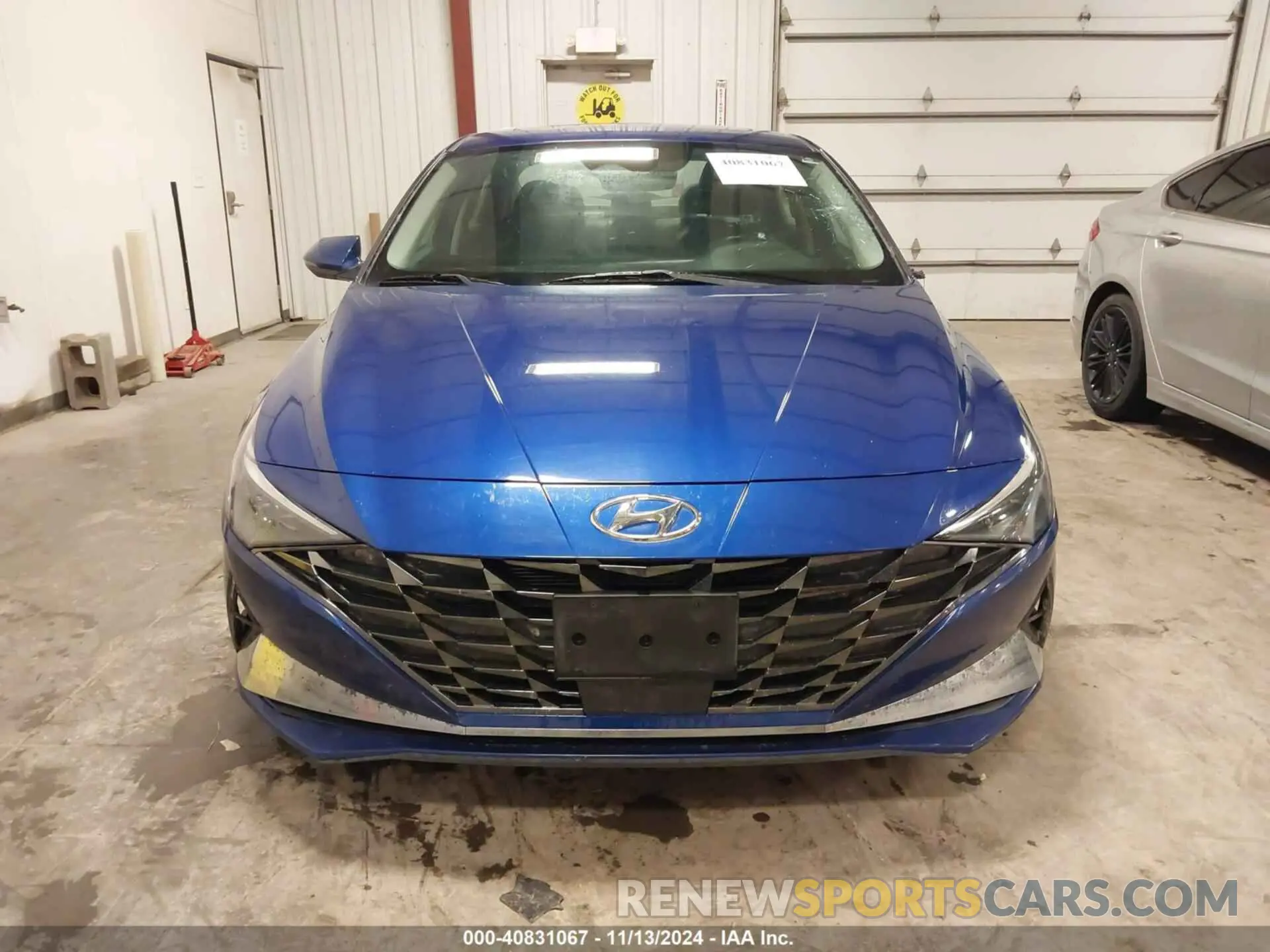 12 Photograph of a damaged car KMHLP4AGXMU131653 HYUNDAI ELANTRA 2021