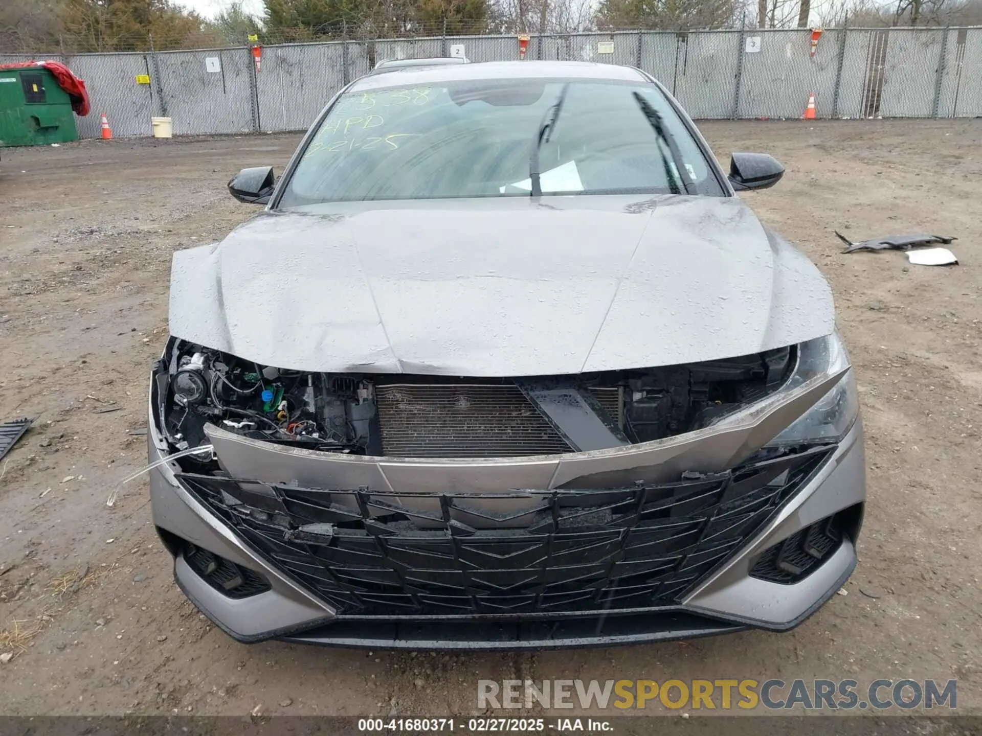12 Photograph of a damaged car KMHLR4AF0MU104043 HYUNDAI ELANTRA 2021