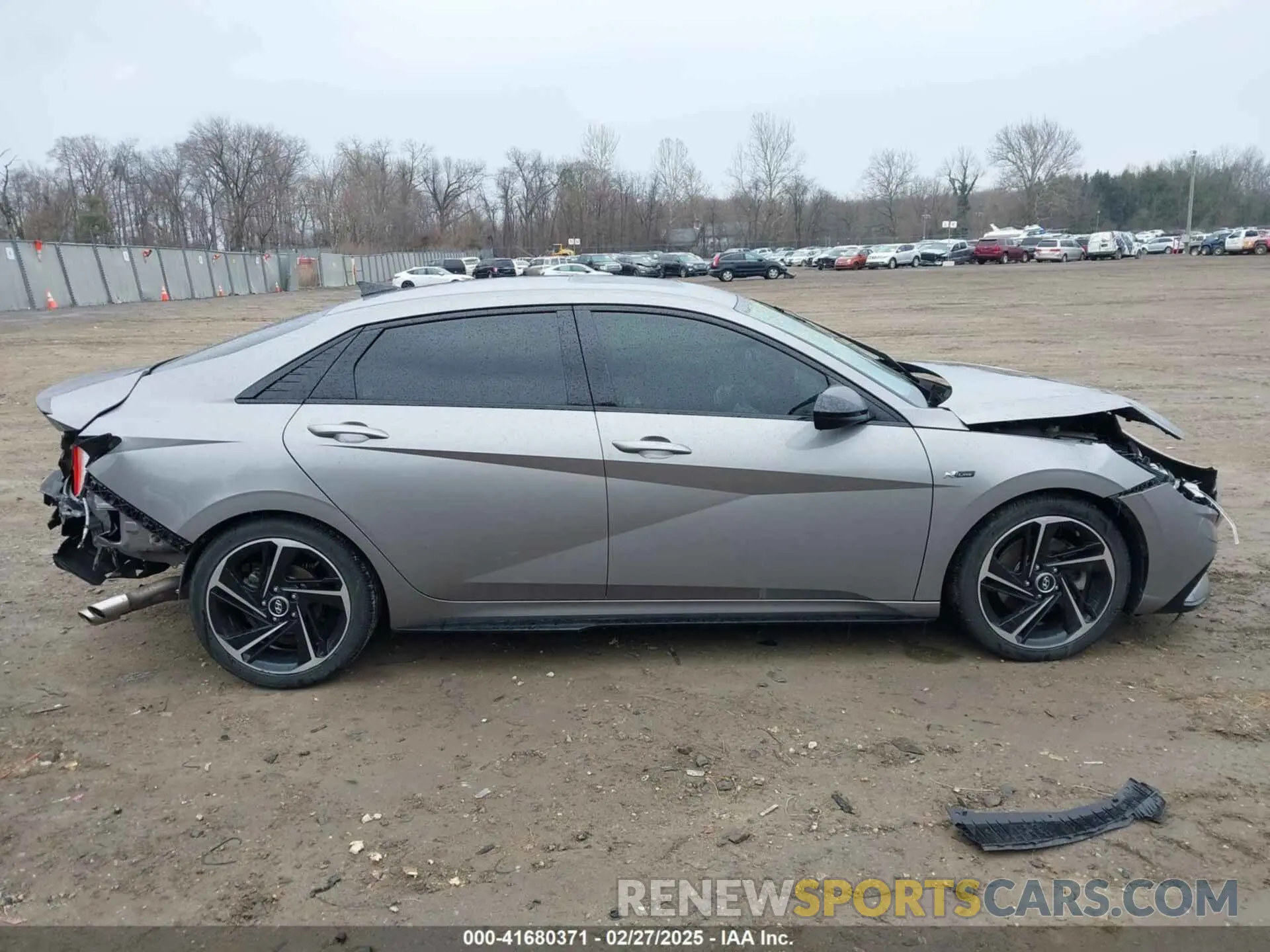 13 Photograph of a damaged car KMHLR4AF0MU104043 HYUNDAI ELANTRA 2021