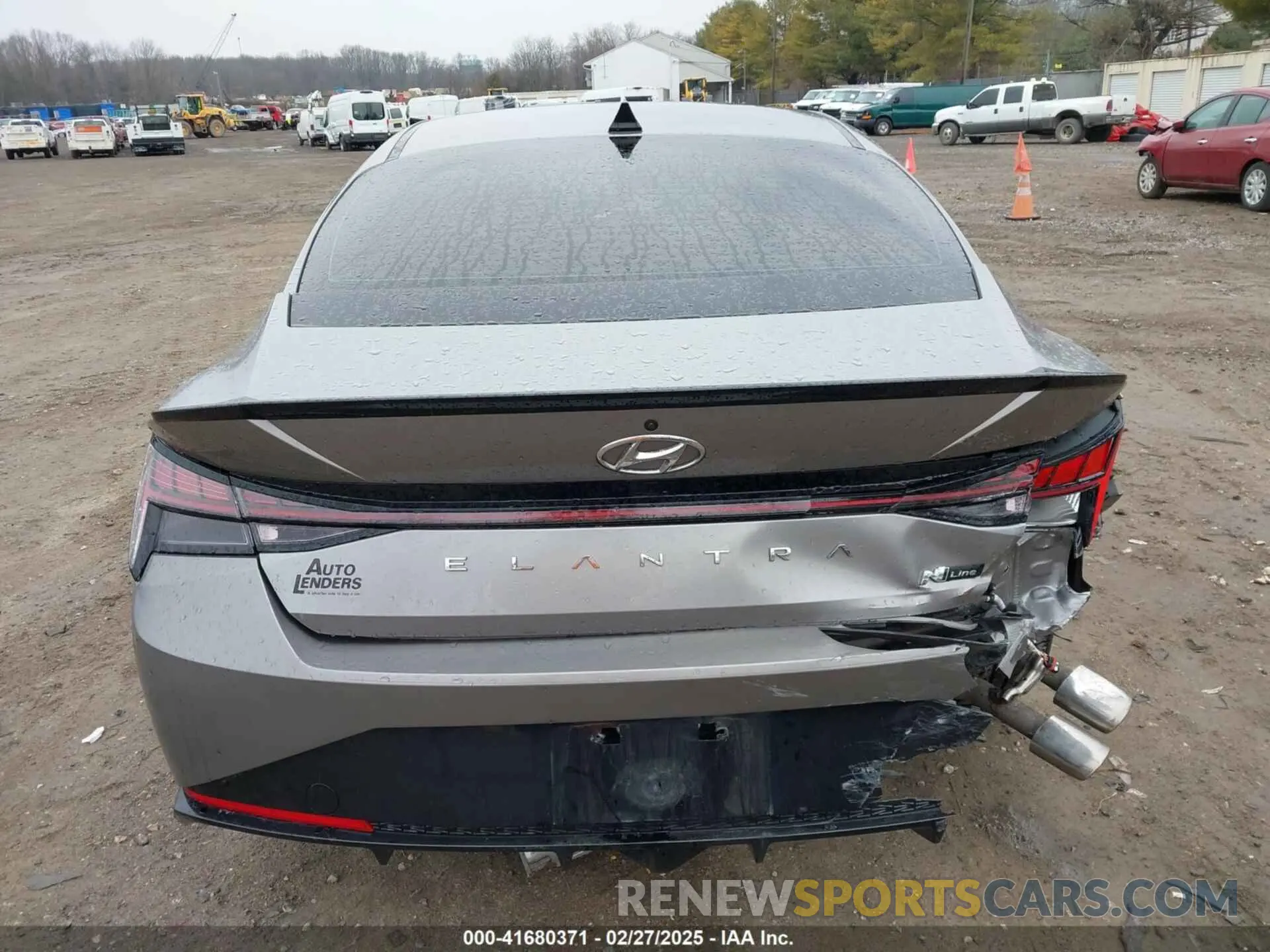 16 Photograph of a damaged car KMHLR4AF0MU104043 HYUNDAI ELANTRA 2021