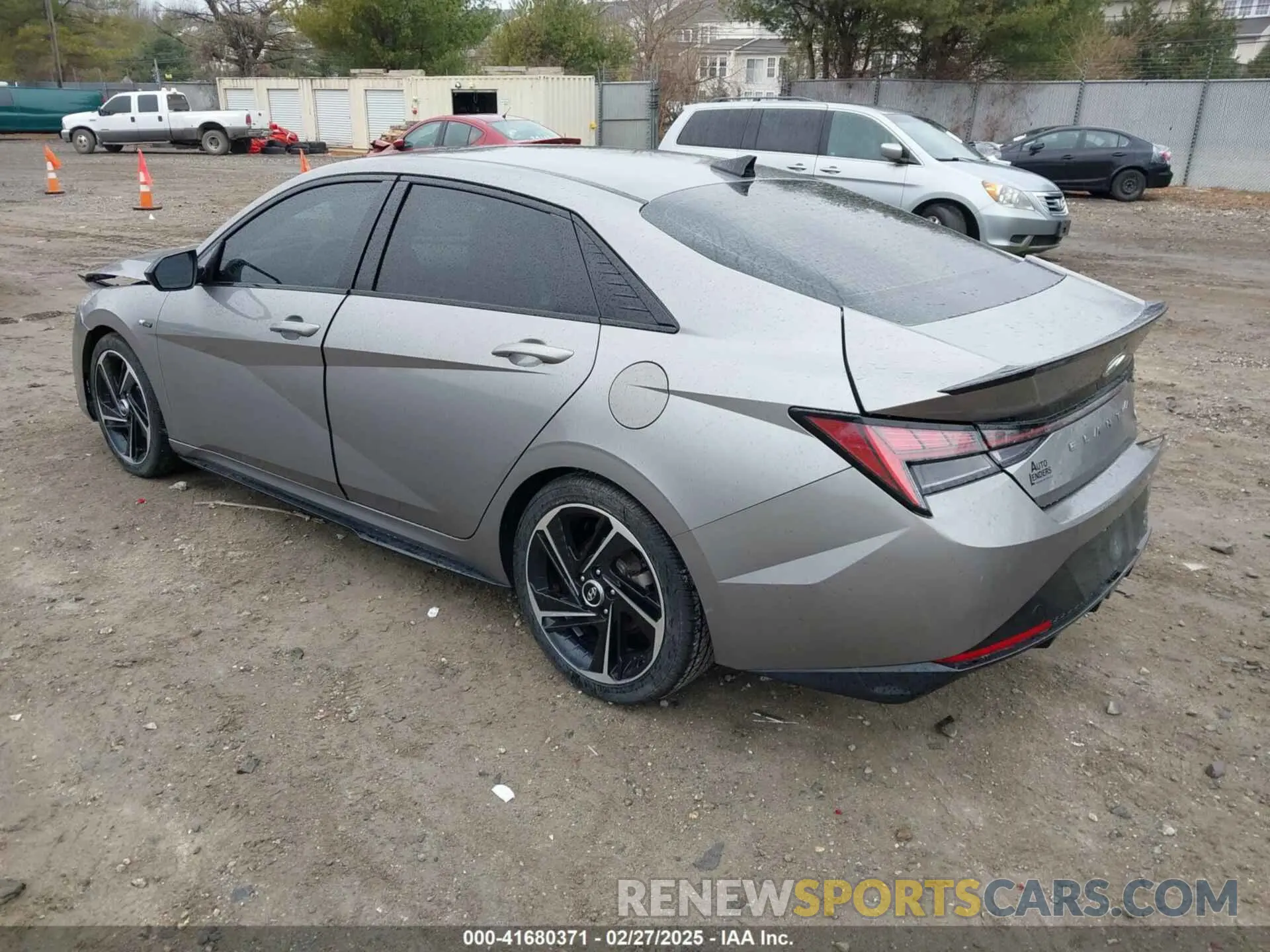 3 Photograph of a damaged car KMHLR4AF0MU104043 HYUNDAI ELANTRA 2021