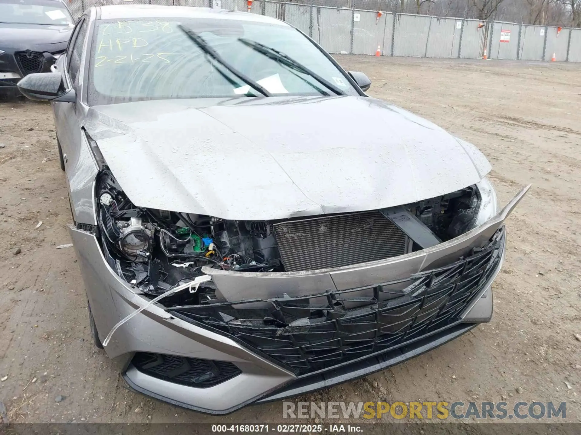 6 Photograph of a damaged car KMHLR4AF0MU104043 HYUNDAI ELANTRA 2021