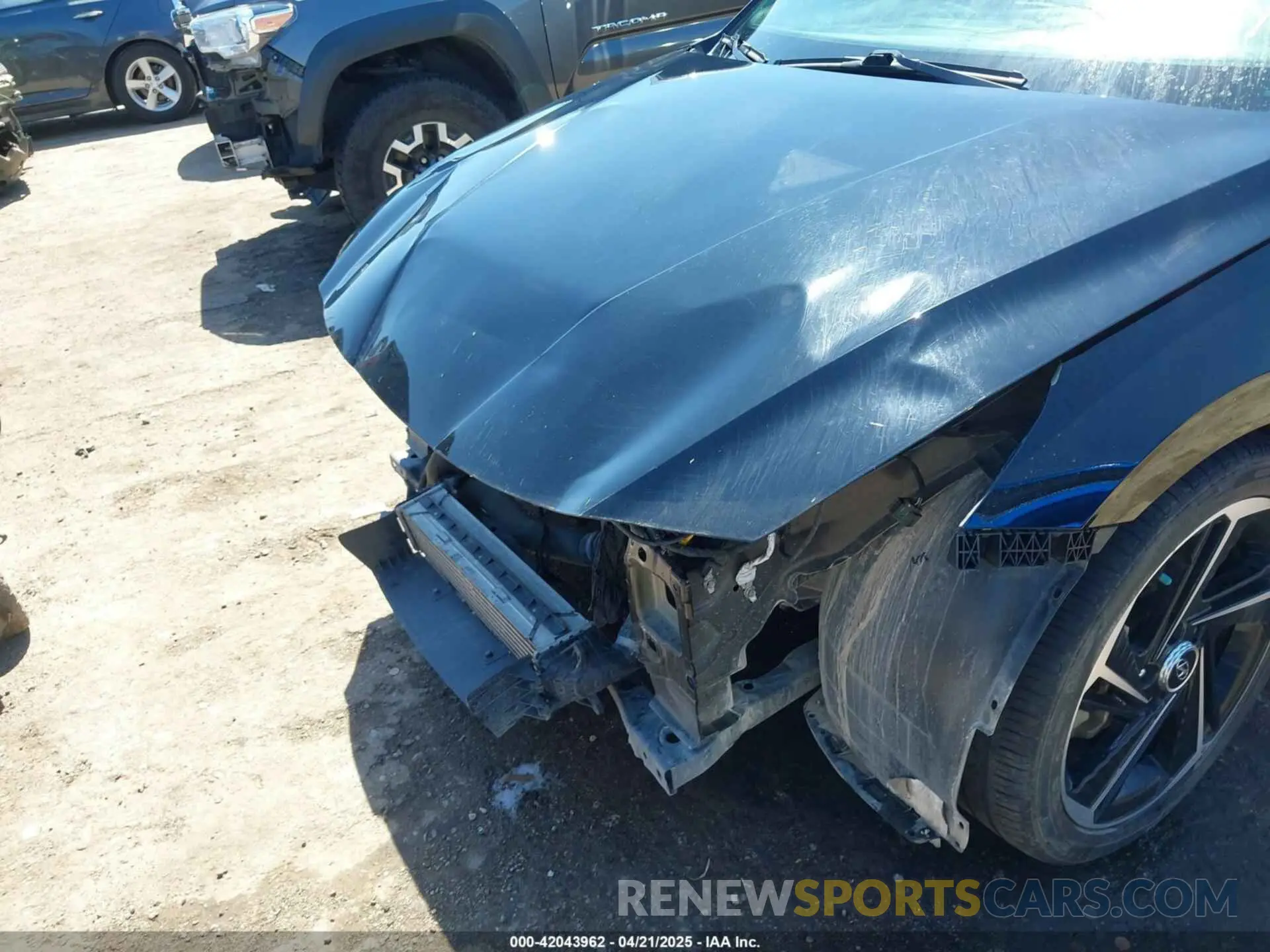 6 Photograph of a damaged car KMHLR4AF2MU137691 HYUNDAI ELANTRA 2021
