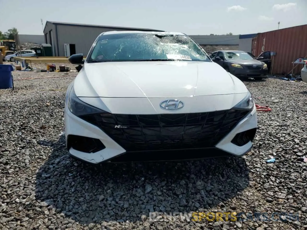 5 Photograph of a damaged car KMHLR4AF4MU106619 HYUNDAI ELANTRA 2021