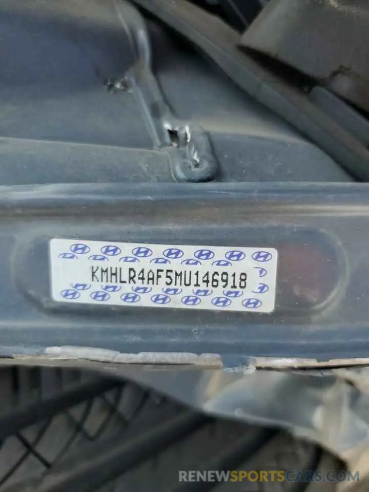 12 Photograph of a damaged car KMHLR4AF5MU146918 HYUNDAI ELANTRA 2021