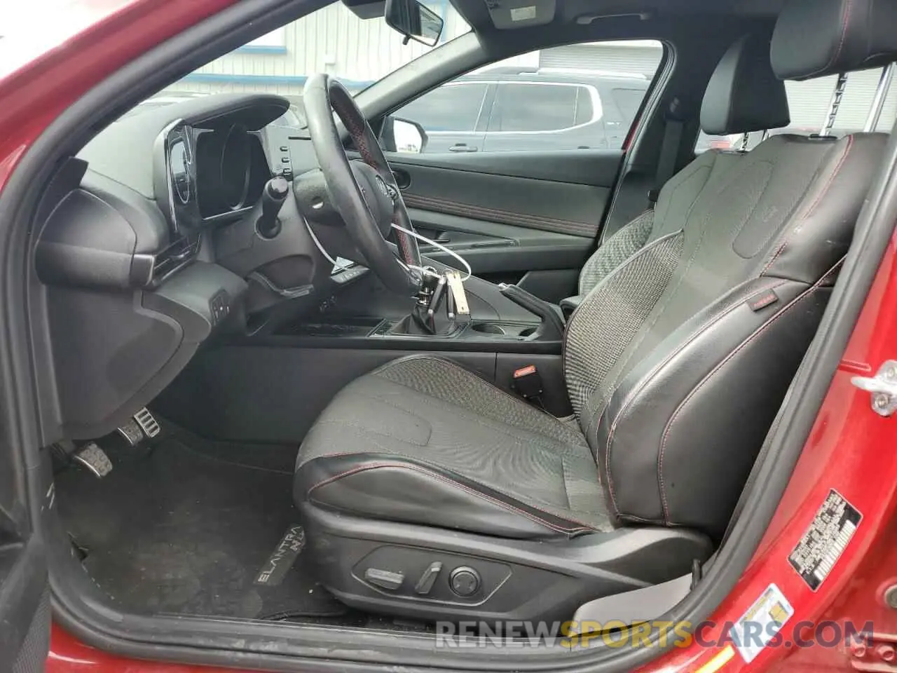 7 Photograph of a damaged car KMHLR4AF5MU174489 HYUNDAI ELANTRA 2021
