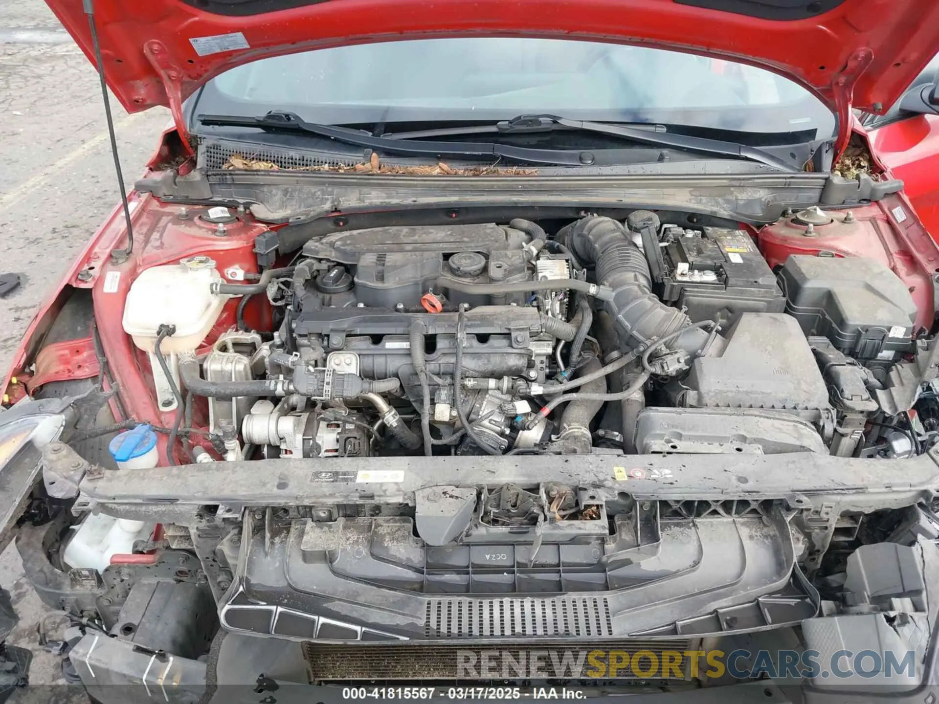10 Photograph of a damaged car KMHLR4AF5MU181801 HYUNDAI ELANTRA 2021