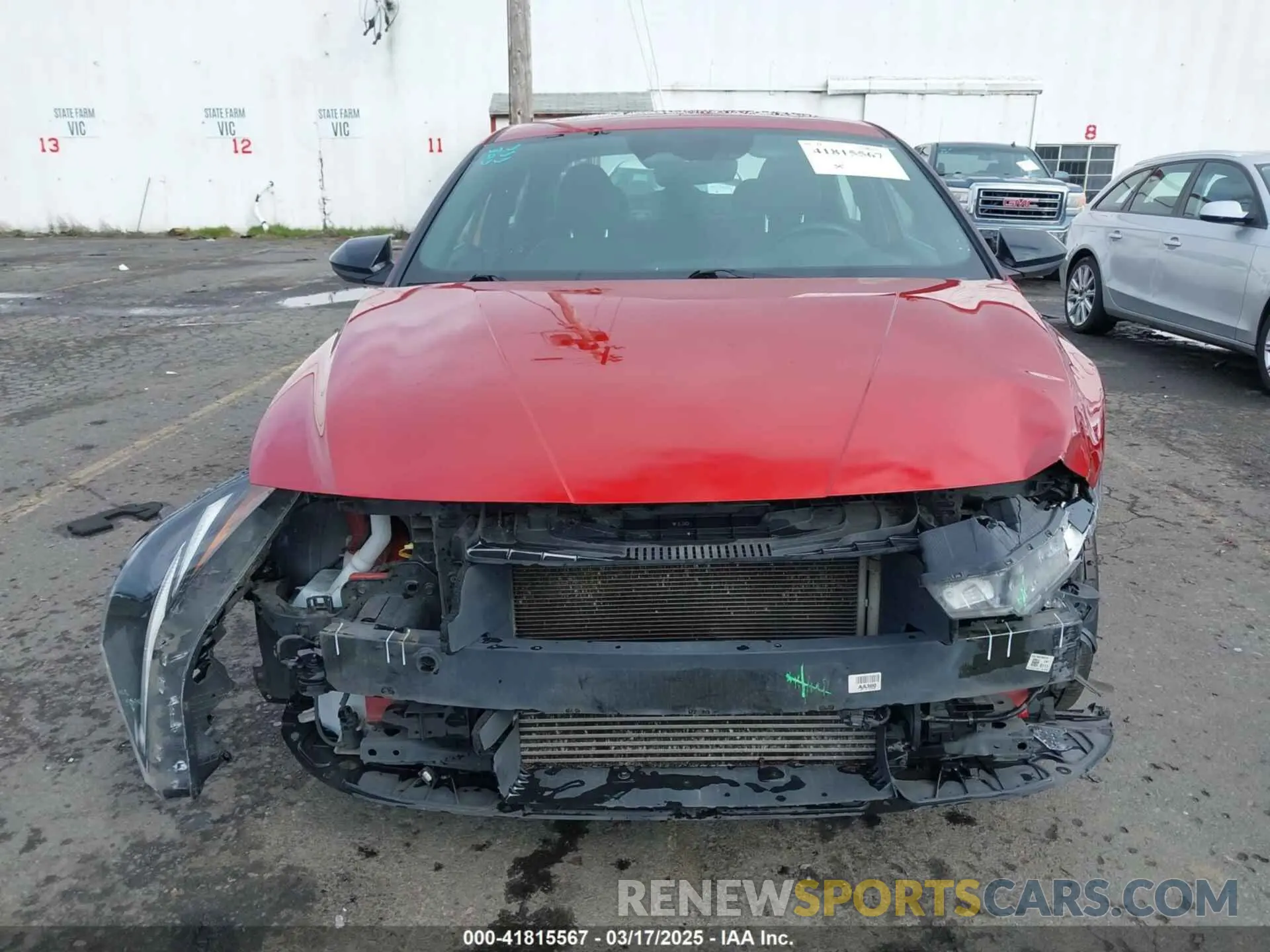 12 Photograph of a damaged car KMHLR4AF5MU181801 HYUNDAI ELANTRA 2021