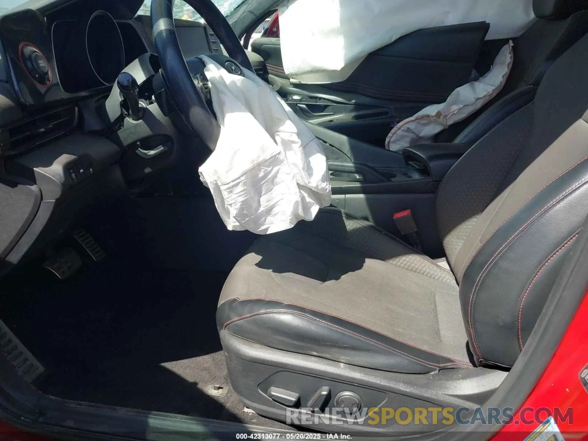 5 Photograph of a damaged car KMHLR4AF7MU147407 HYUNDAI ELANTRA 2021