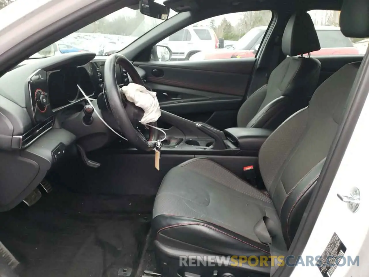 7 Photograph of a damaged car KMHLR4AF8MU188564 HYUNDAI ELANTRA 2021