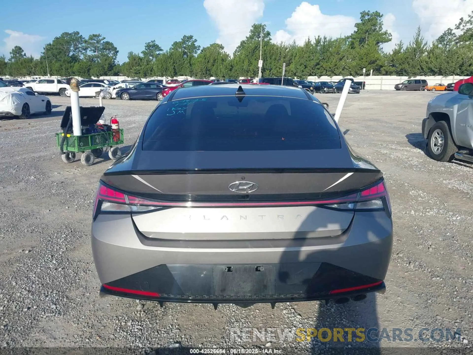 16 Photograph of a damaged car KMHLR4AF9MU163544 HYUNDAI ELANTRA 2021
