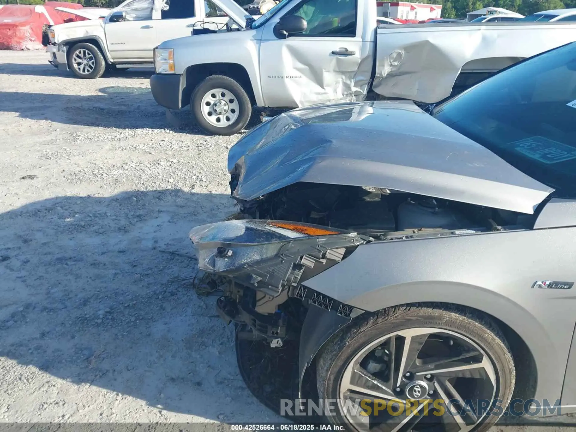 6 Photograph of a damaged car KMHLR4AF9MU163544 HYUNDAI ELANTRA 2021
