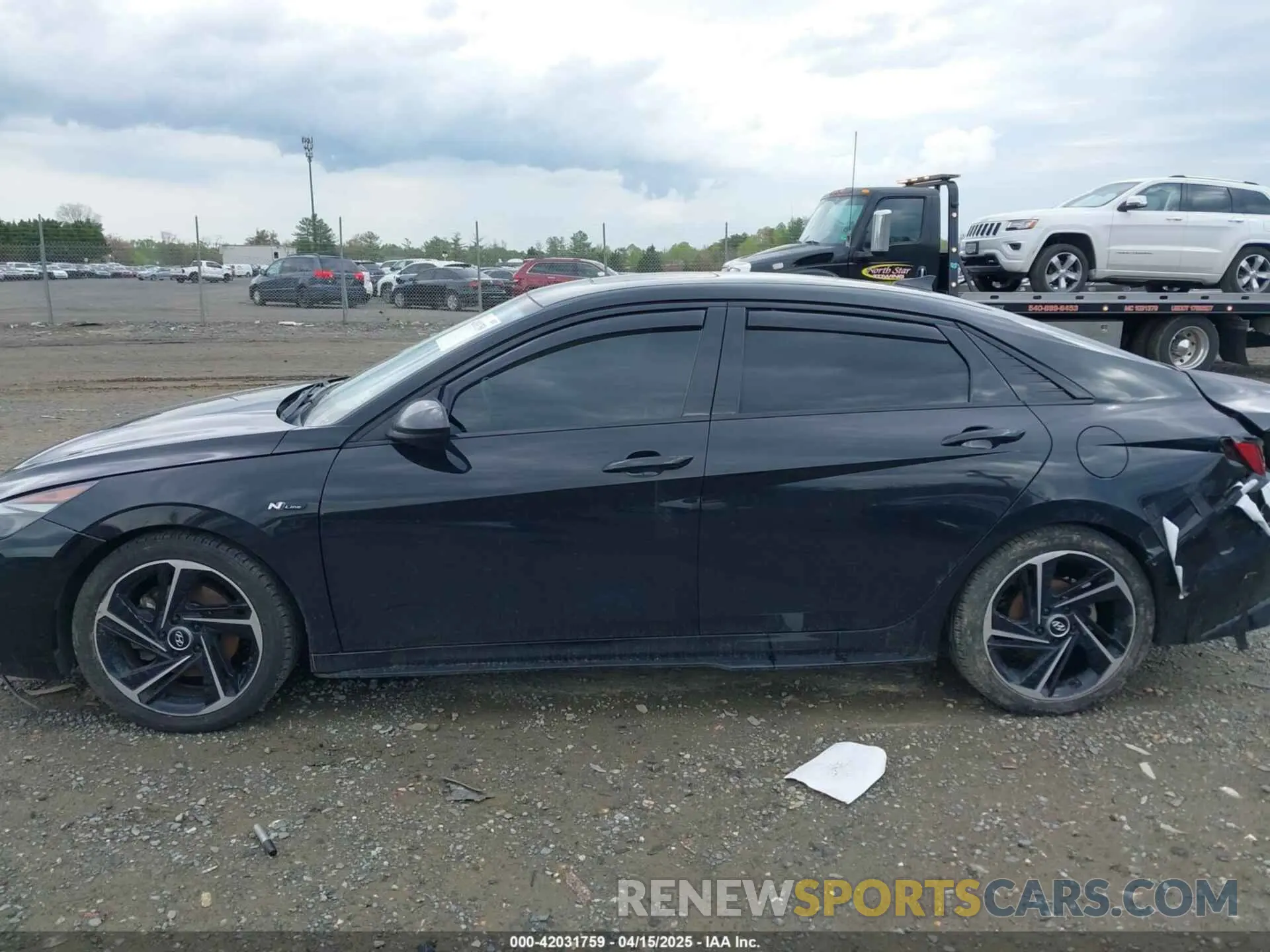 14 Photograph of a damaged car KMHLR4AF9MU173555 HYUNDAI ELANTRA 2021