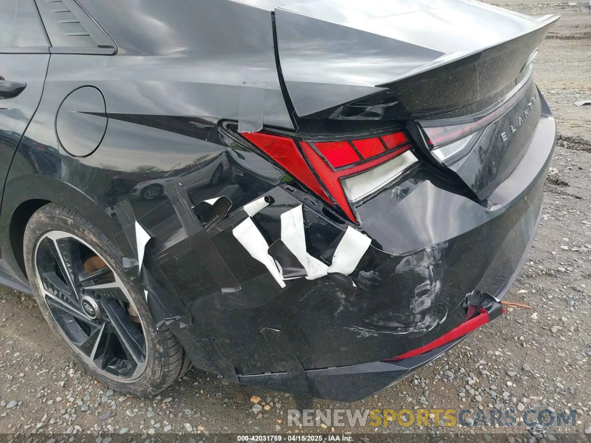 6 Photograph of a damaged car KMHLR4AF9MU173555 HYUNDAI ELANTRA 2021