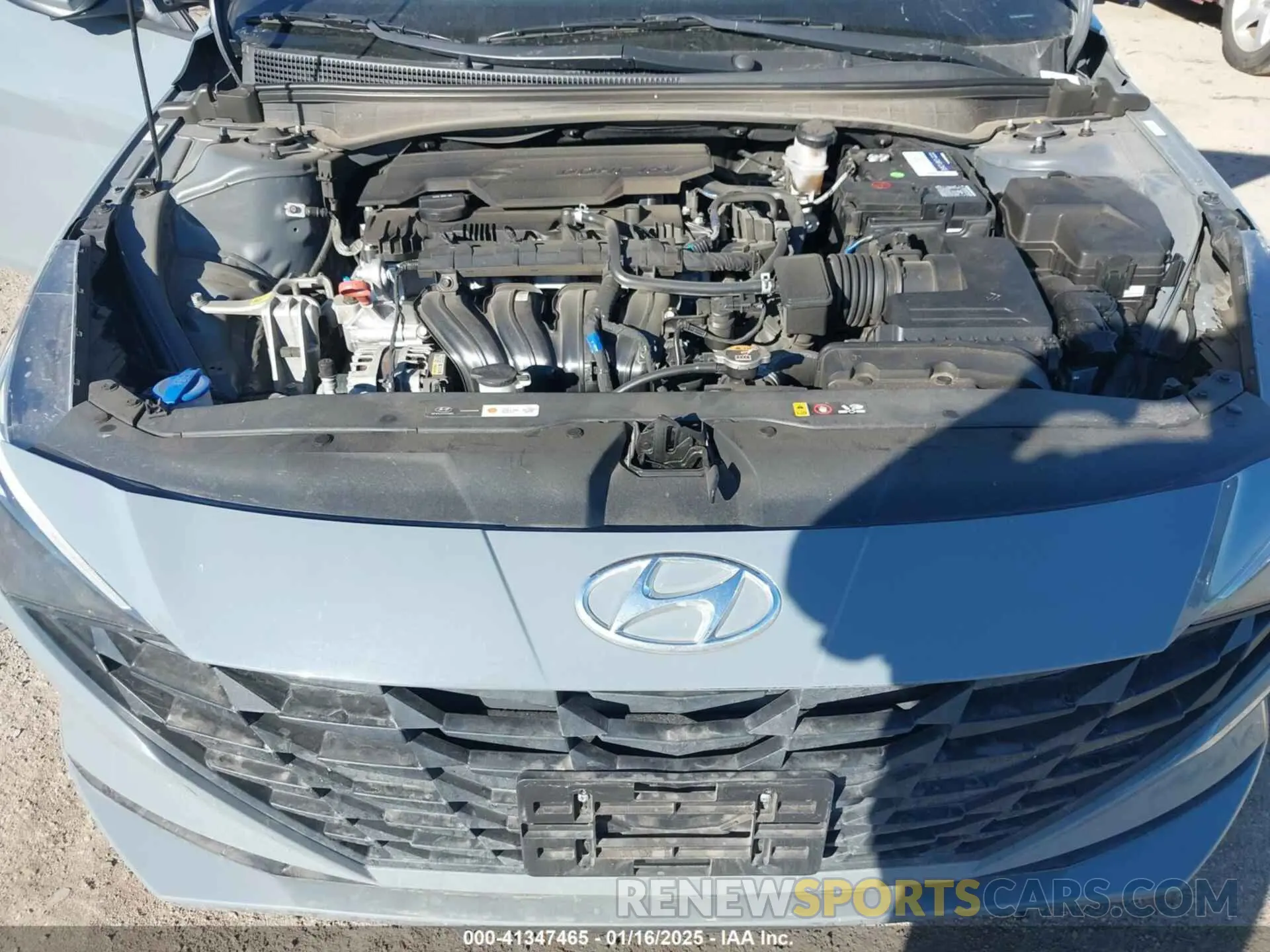 10 Photograph of a damaged car KMHLS4AG0MU064981 HYUNDAI ELANTRA 2021