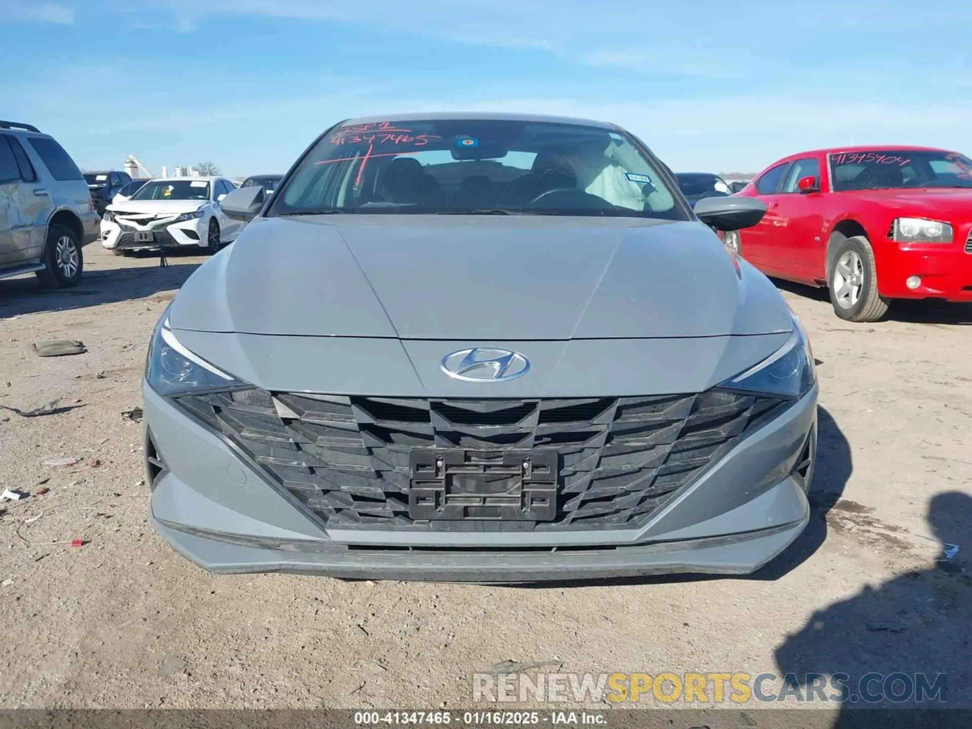 11 Photograph of a damaged car KMHLS4AG0MU064981 HYUNDAI ELANTRA 2021