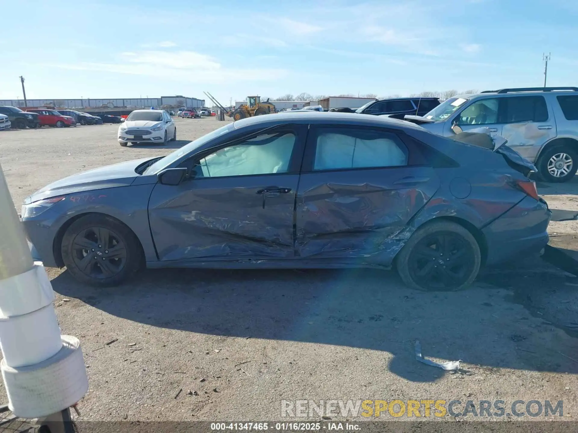 13 Photograph of a damaged car KMHLS4AG0MU064981 HYUNDAI ELANTRA 2021